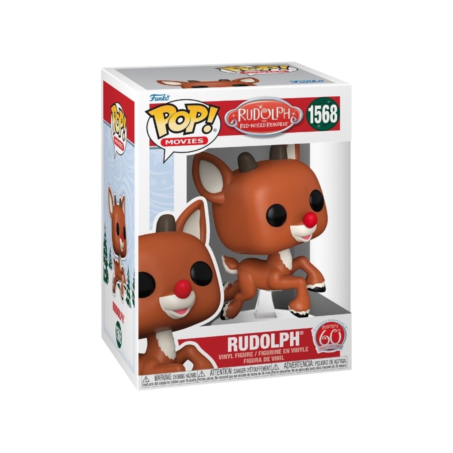 Rudolph #1568 Funko Pop!  - Rudolph the Red Nose Reindeer