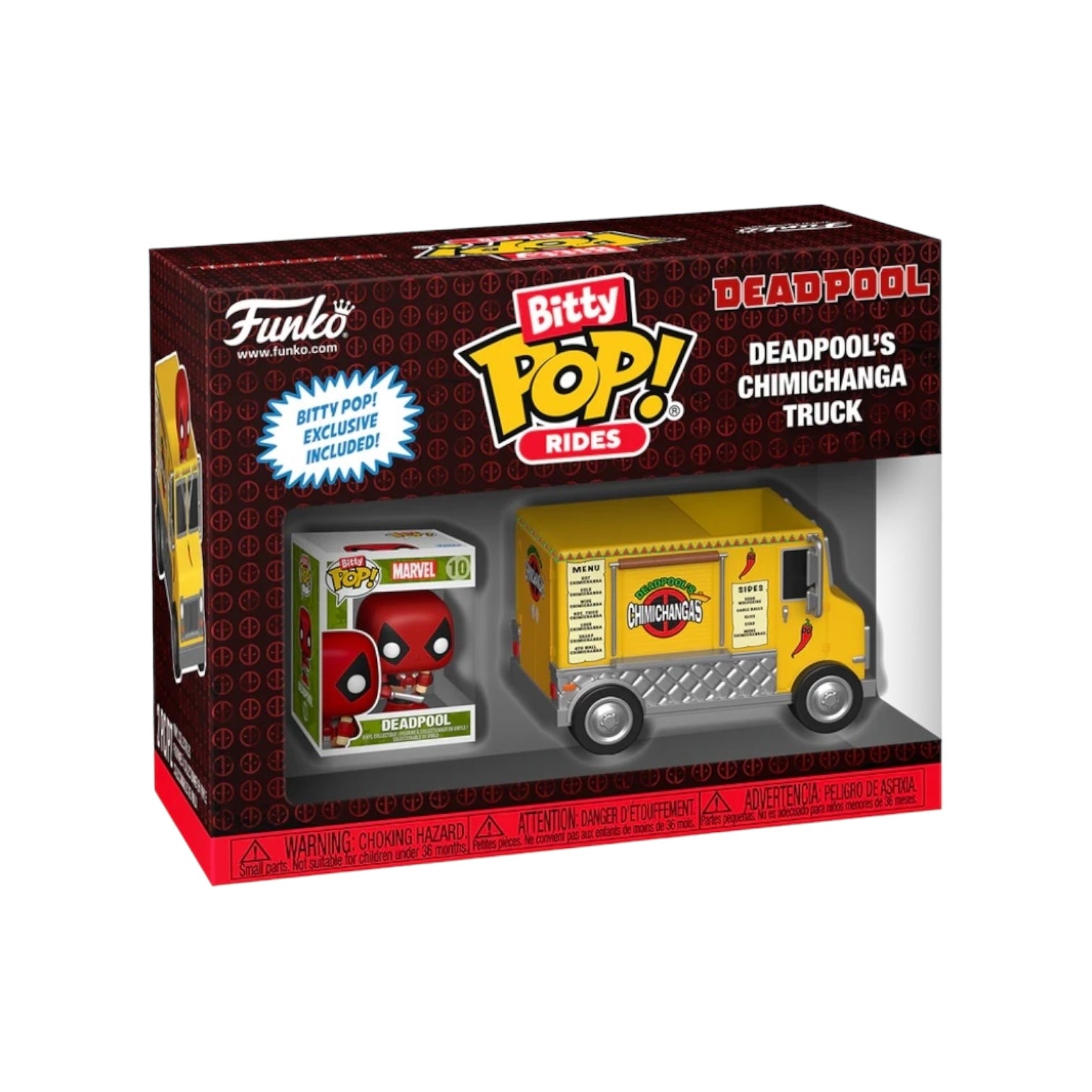 Deadpool's Chimichanga Truck Funko Bitty Rides Pop! - Deadpool - Coming Soon