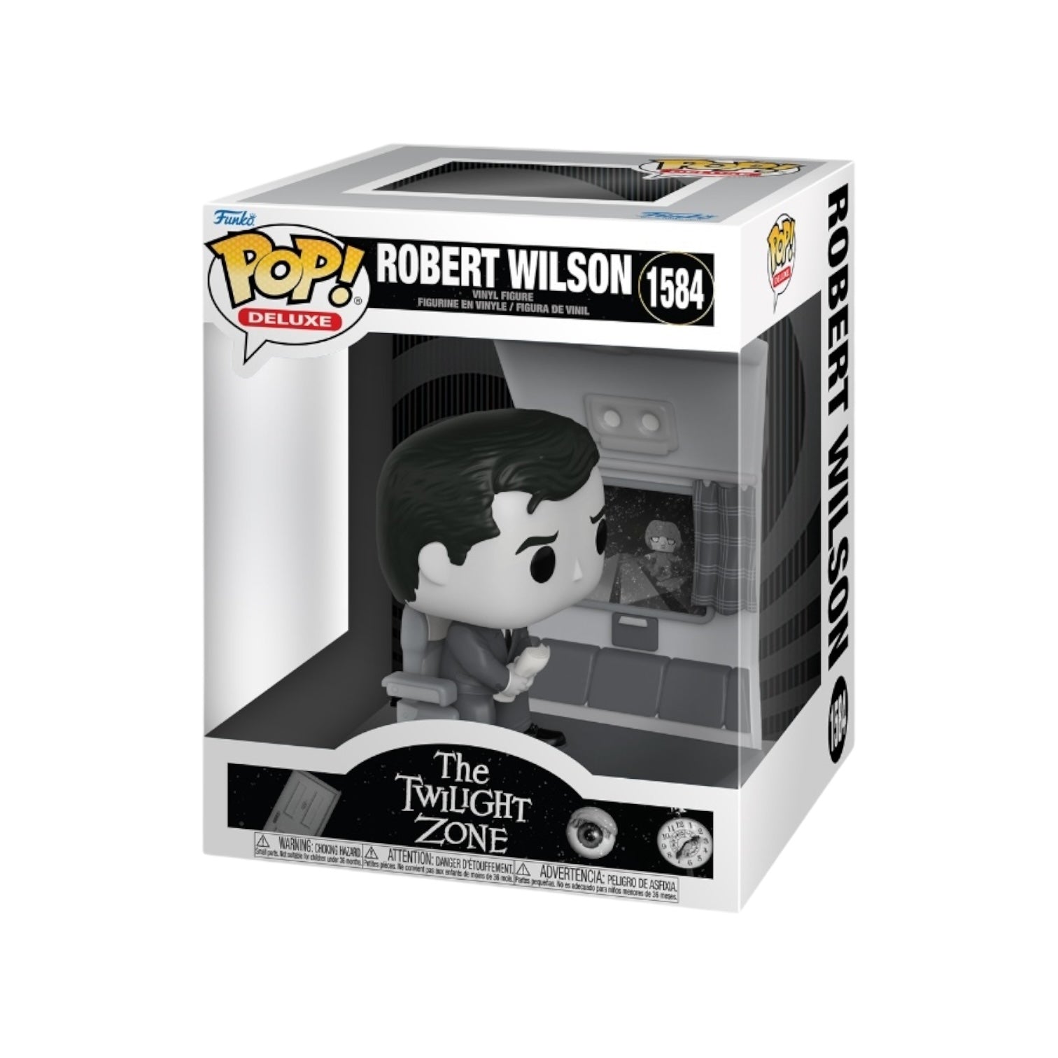 Robert Wilson #1584 Funko Deluxe Pop! - The Twilight Zone - PREORDER