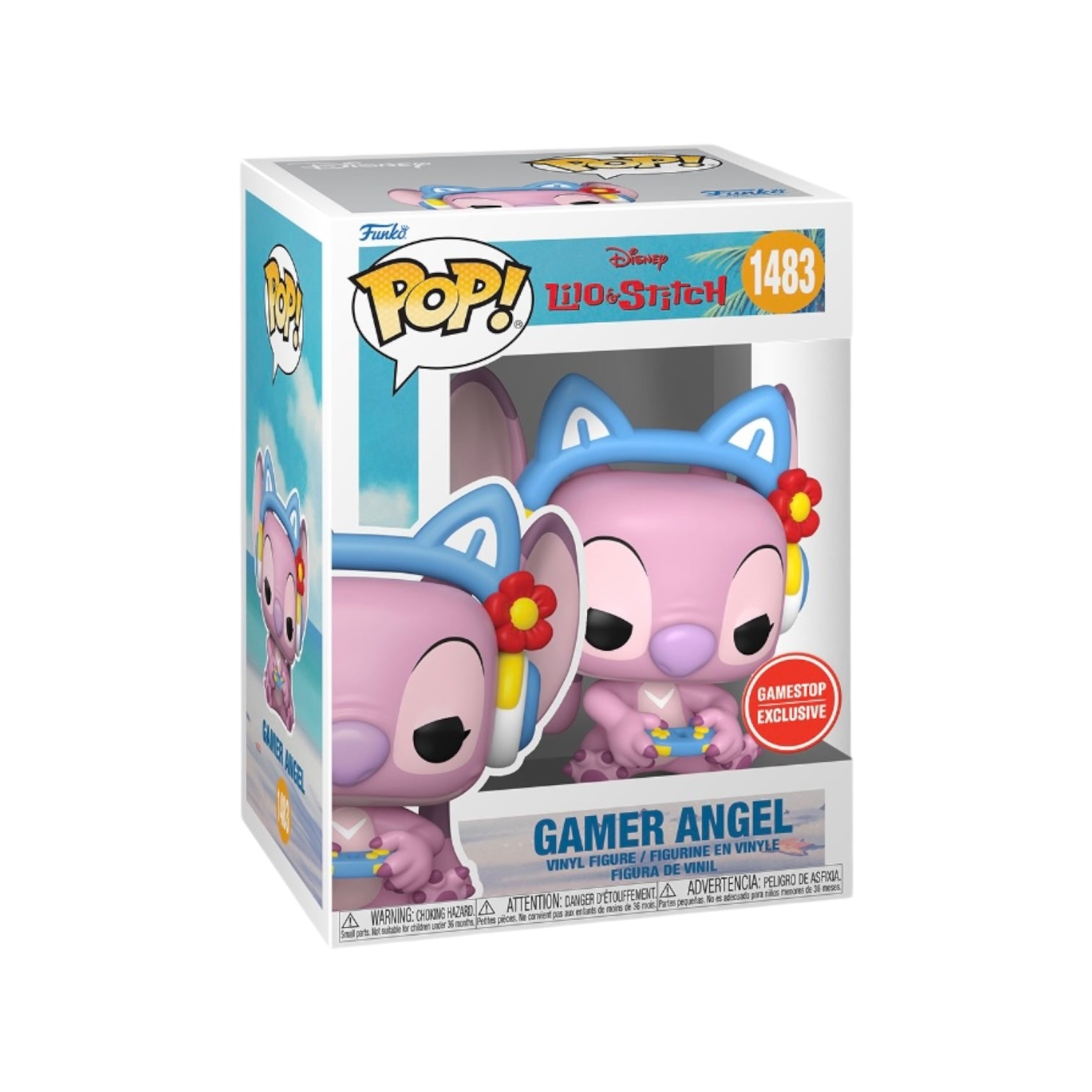 Gamer Angel #1483 Funko Pop! - Lilo & Stitch - GameStop Exclusive - Condition 8/10