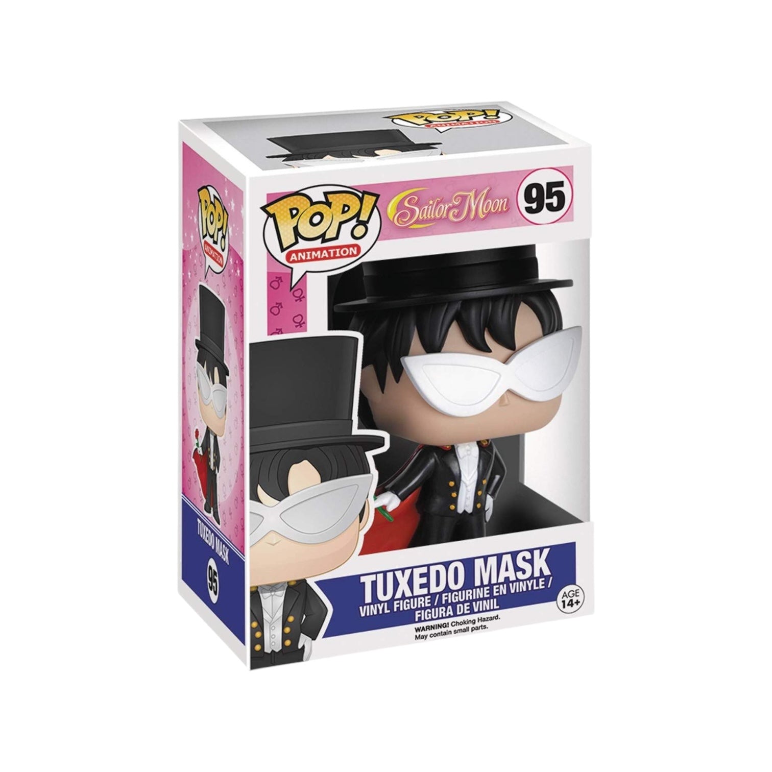 Tuxedo Mask #95 Funko Pop! - Sailor Moon - 2016 Pop! - Condition 8.5/10