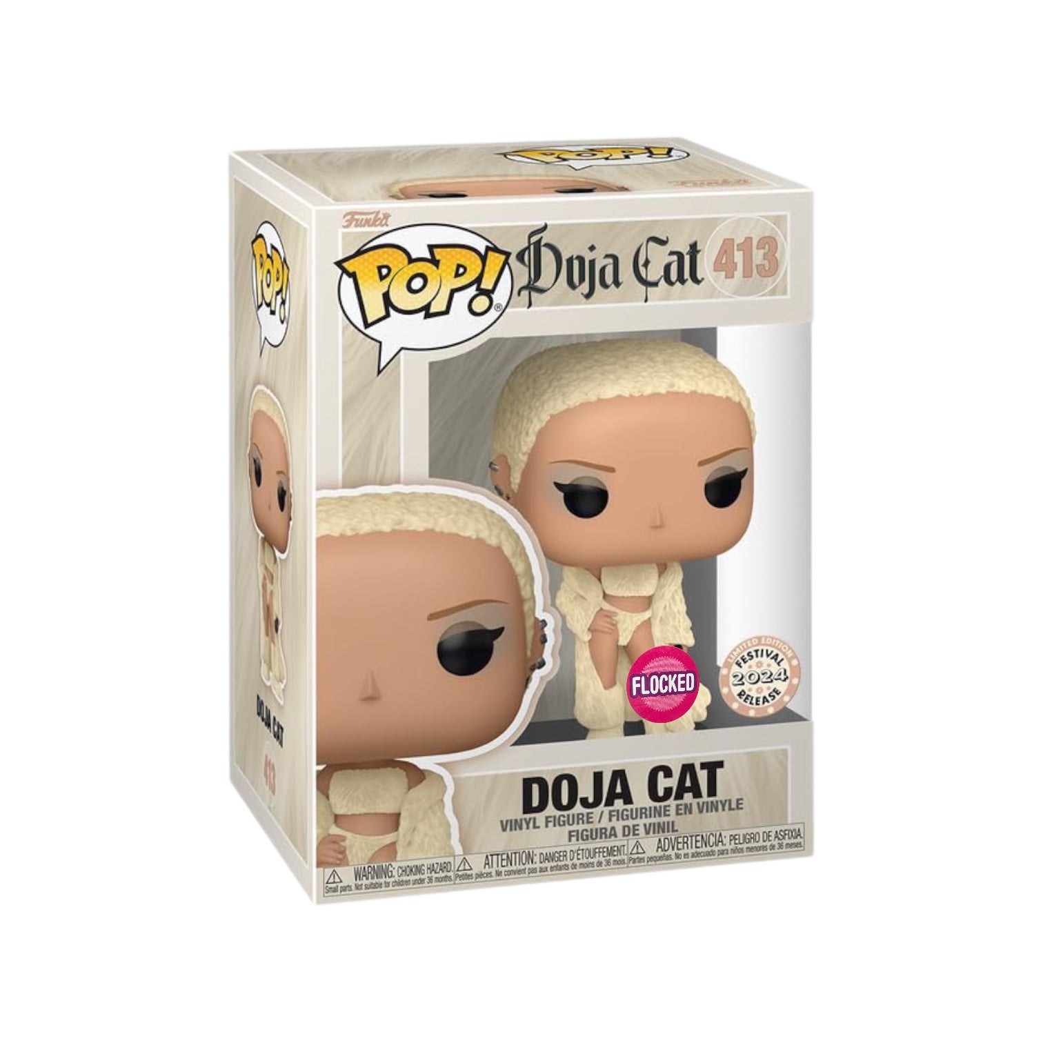 Doja Cat #413 (Flocked) Funko Pop! - Rocks - Festival Release 2024 Exclusive