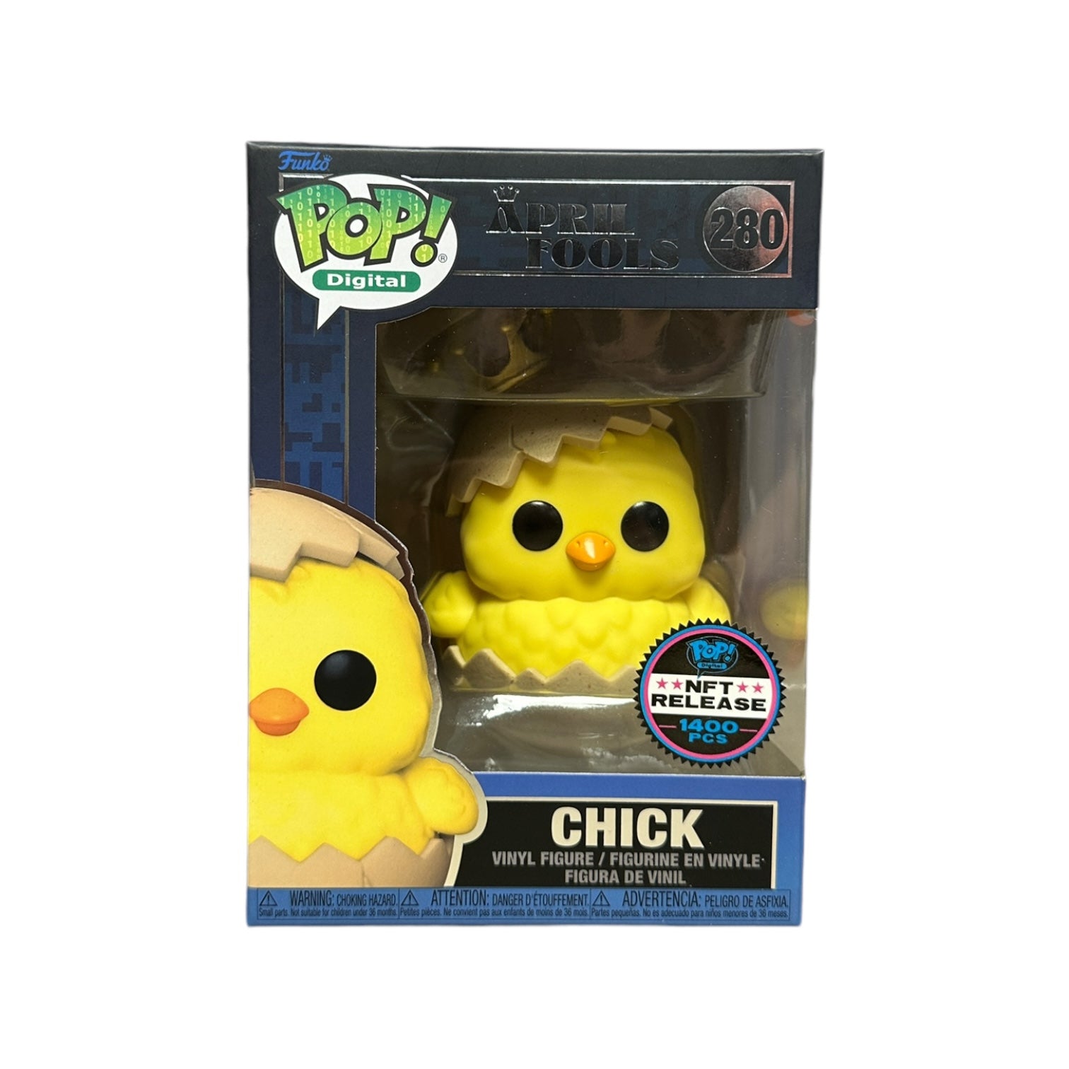 Chick #280 Funko Pop! - April Fools - NFT Release Exclusive LE1400 Pcs - Condition 9/10