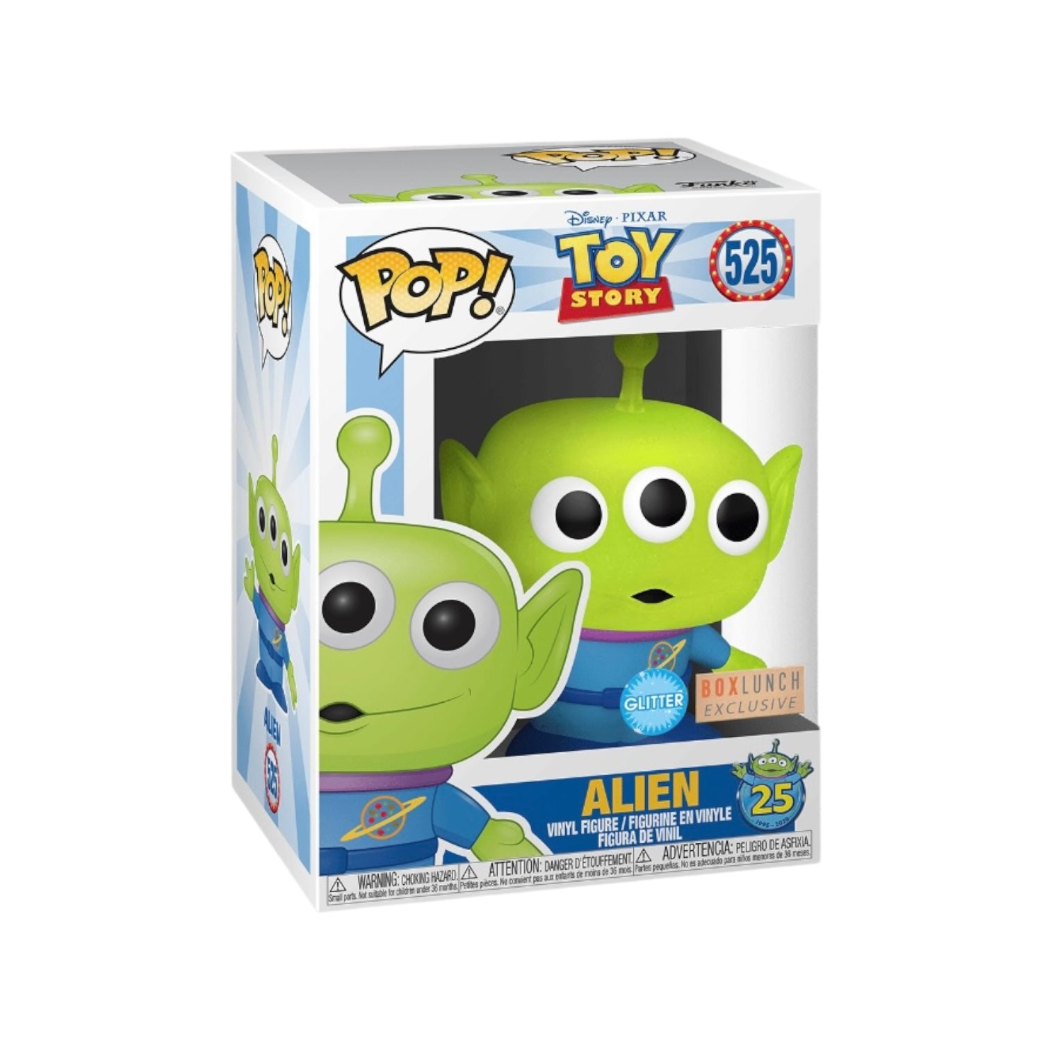 Alien #525 (Glitter) Funko Pop! - Toy Story - BoxLunch Exclusive