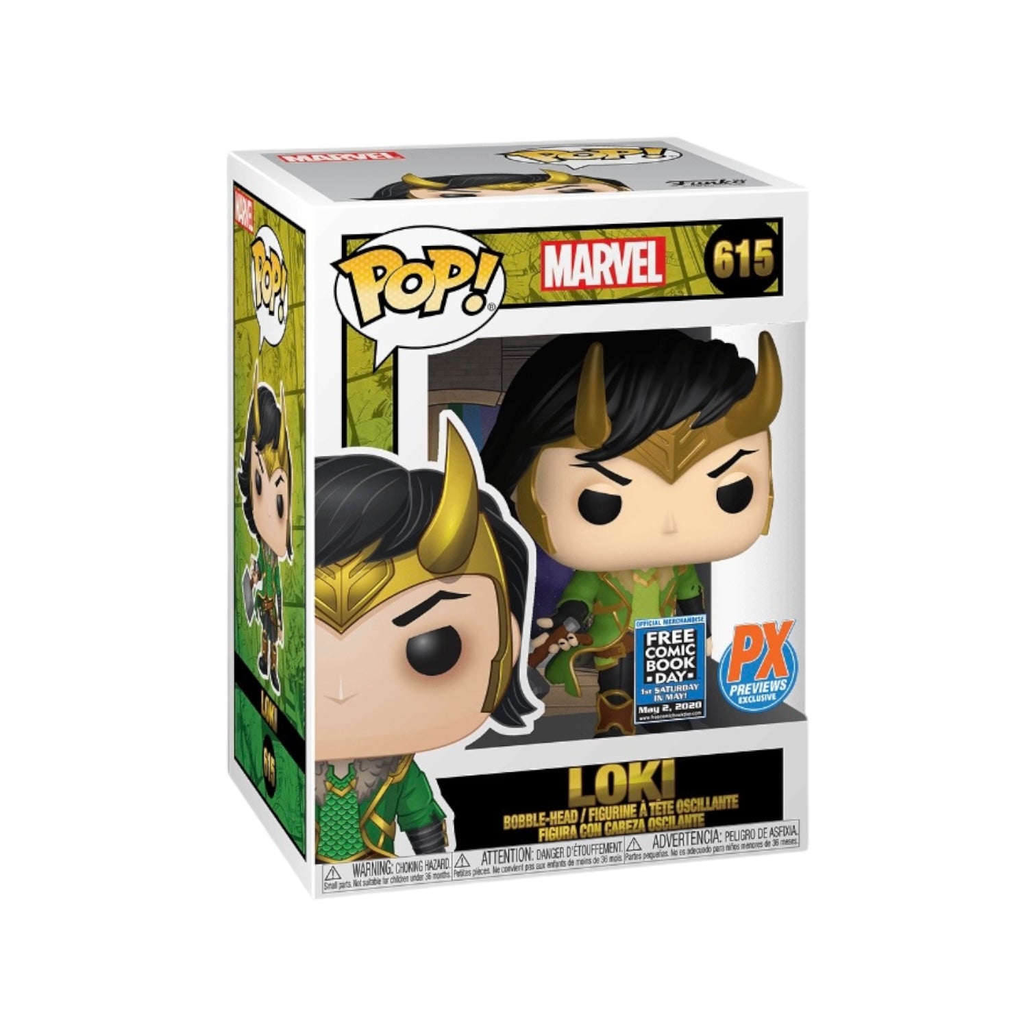 Hot Funko Pop Bobble-Head Loki 248 - Thor Ragnarok