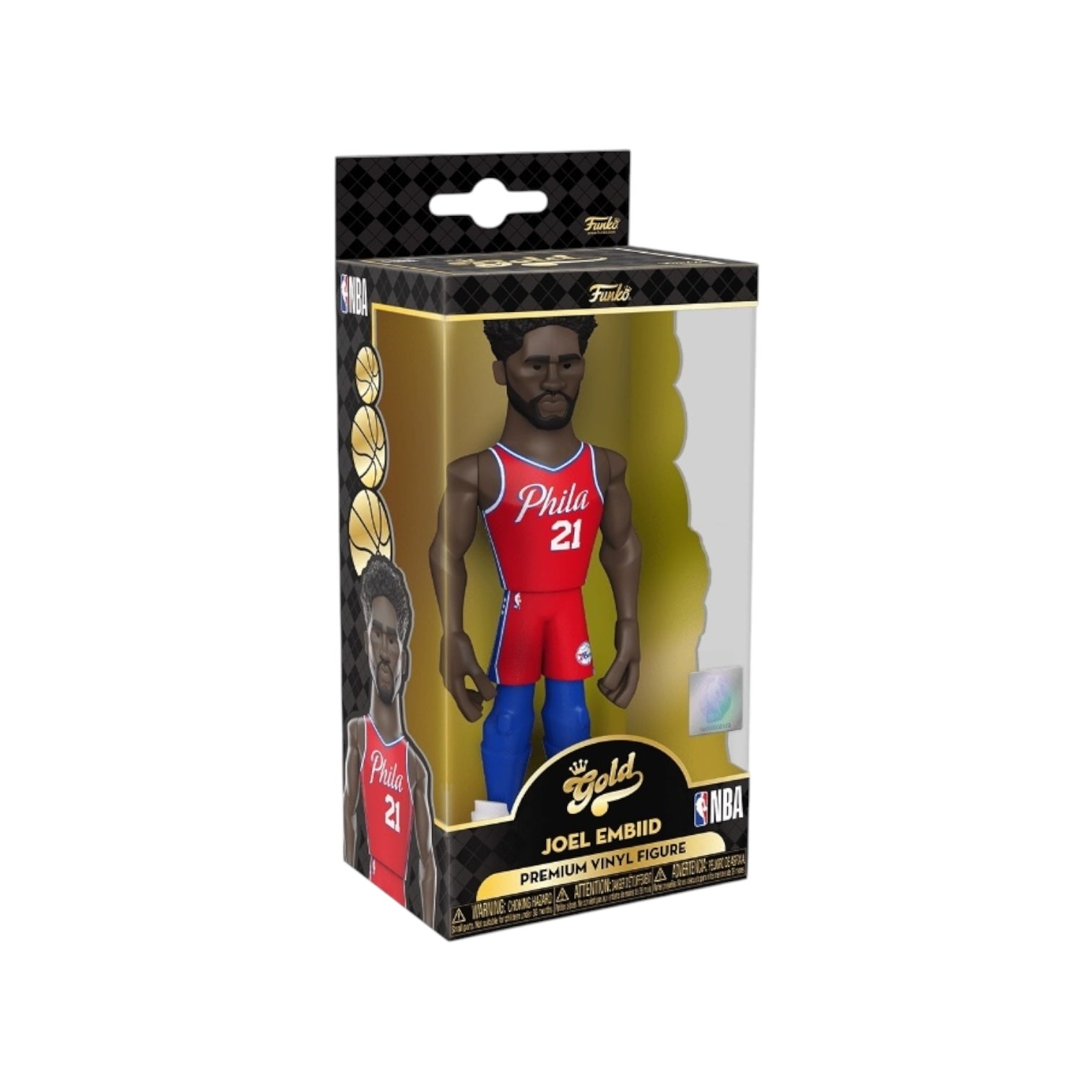 Joel Embiid - NBA - Funko Gold Premium Vinyl Figure - Chance of Chase