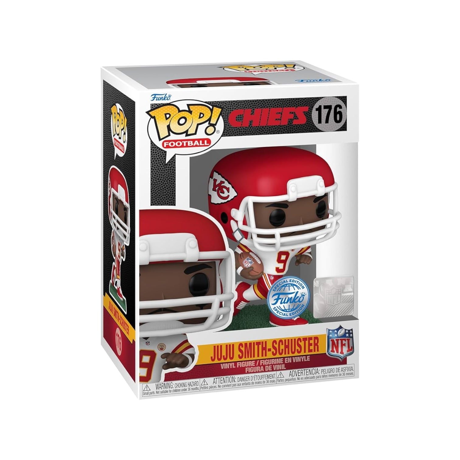 JuJu Smith-Schuster #176 Funko Pop! - Kansas City Chiefs