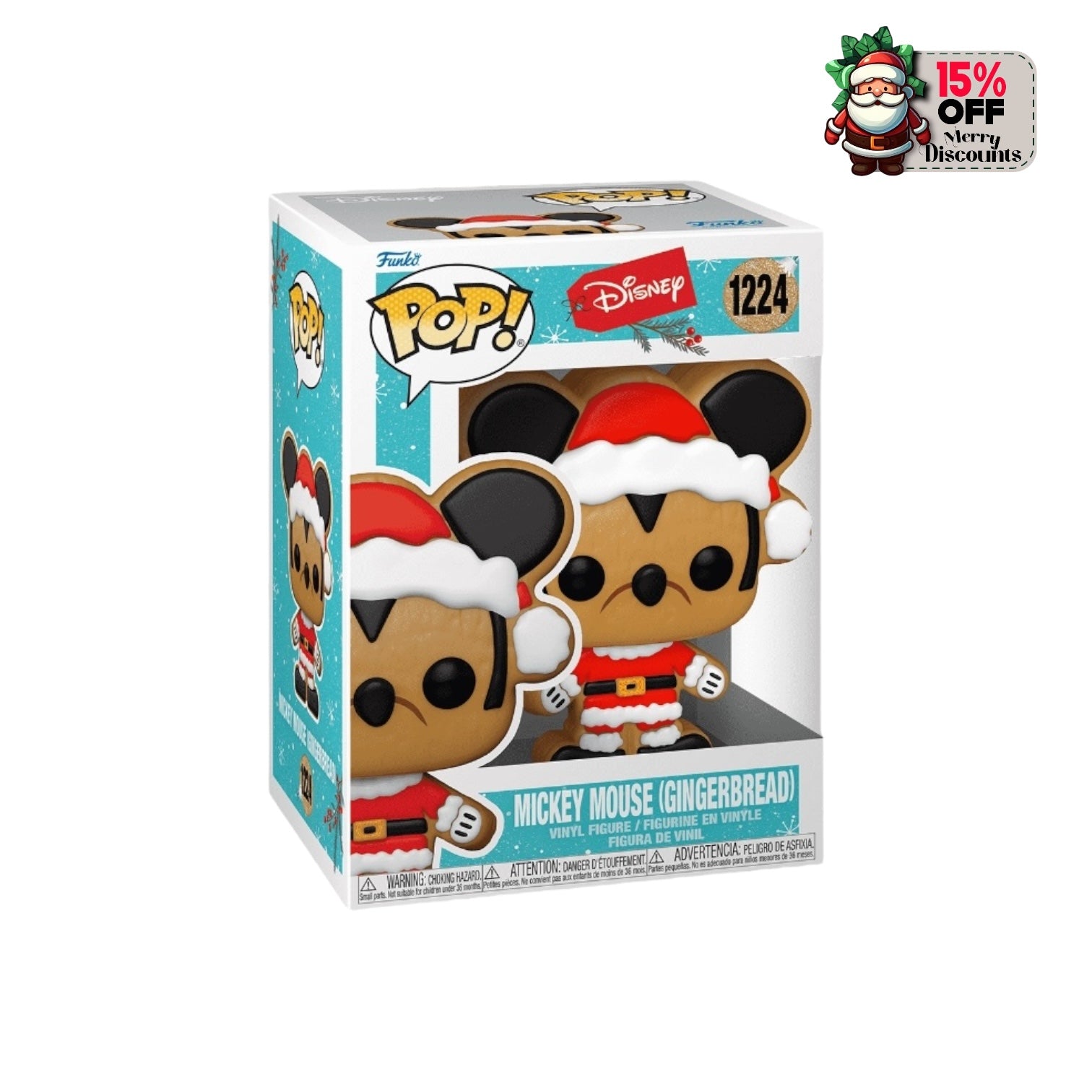 Minnie Mouse (Gingerbread) #1225 Funko Pop! - Disney Holiday