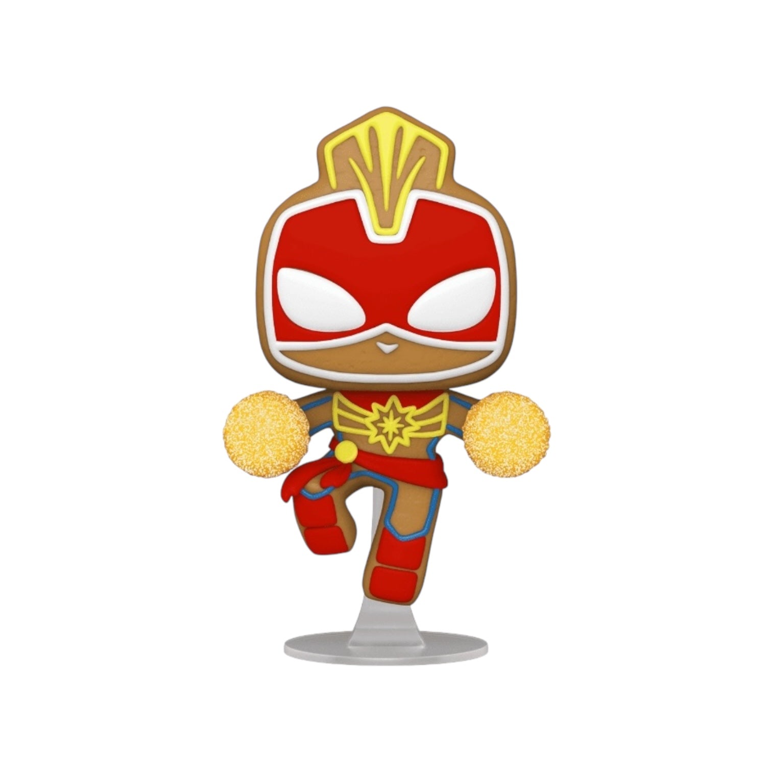 Gingerbread Captain Marvel #936 Funko Pop! - Marvel Holidays