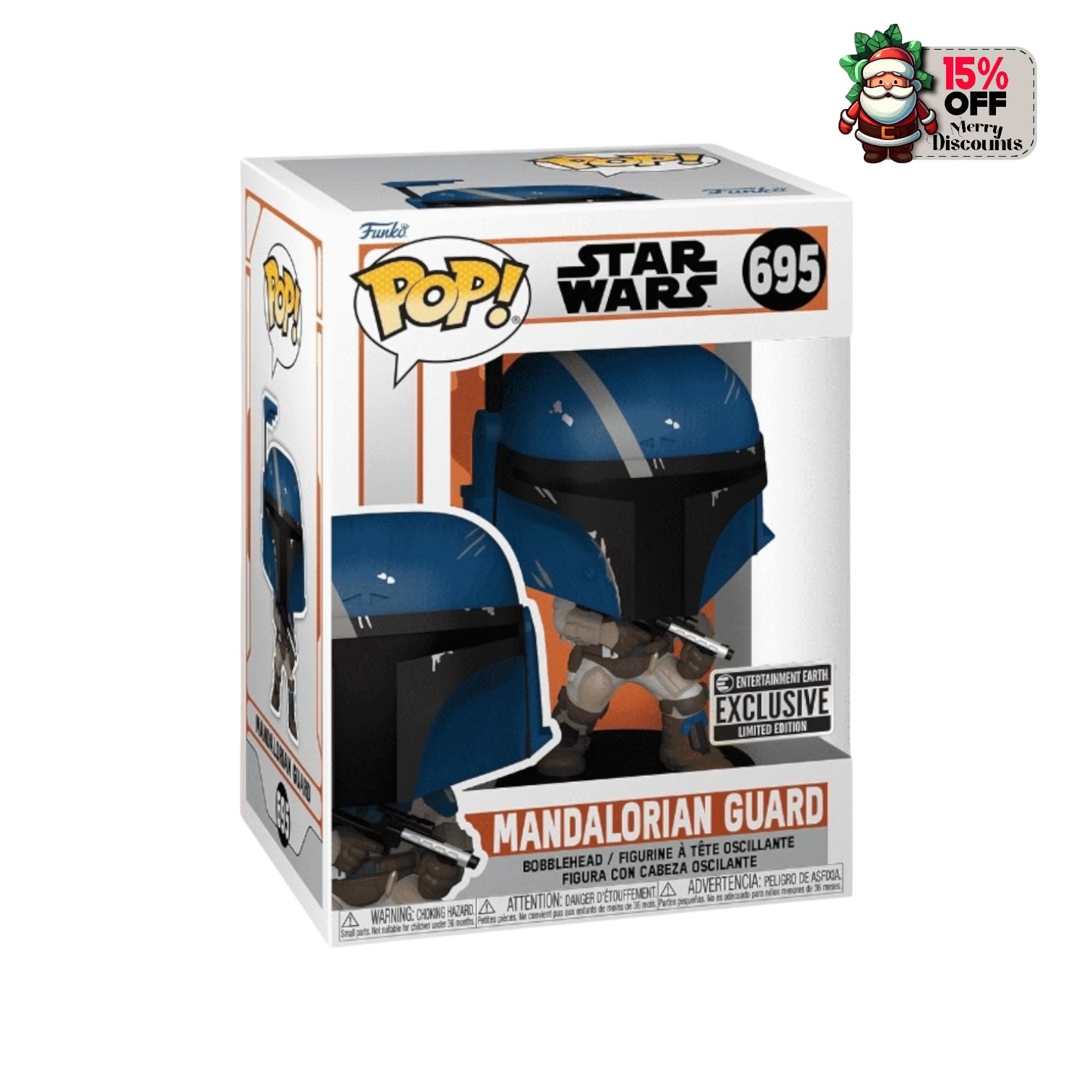 Mandalorian Guard #695 Funko Pop! - Star Wars: The Mandalorian - Entertainment Earth Exclusive