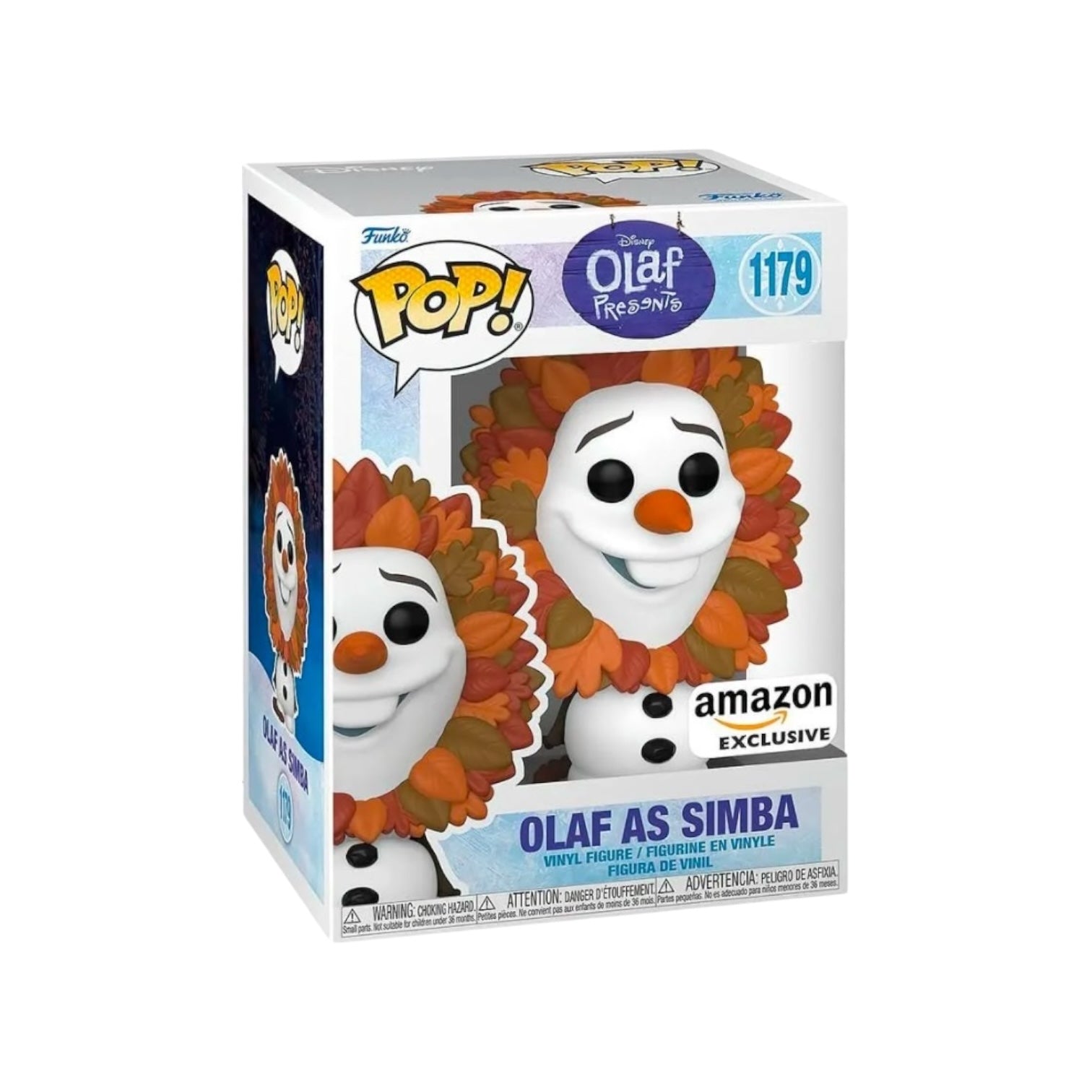 Olaf as Simba #1179 Funko Pop! Frozen - Amazon Exclusive