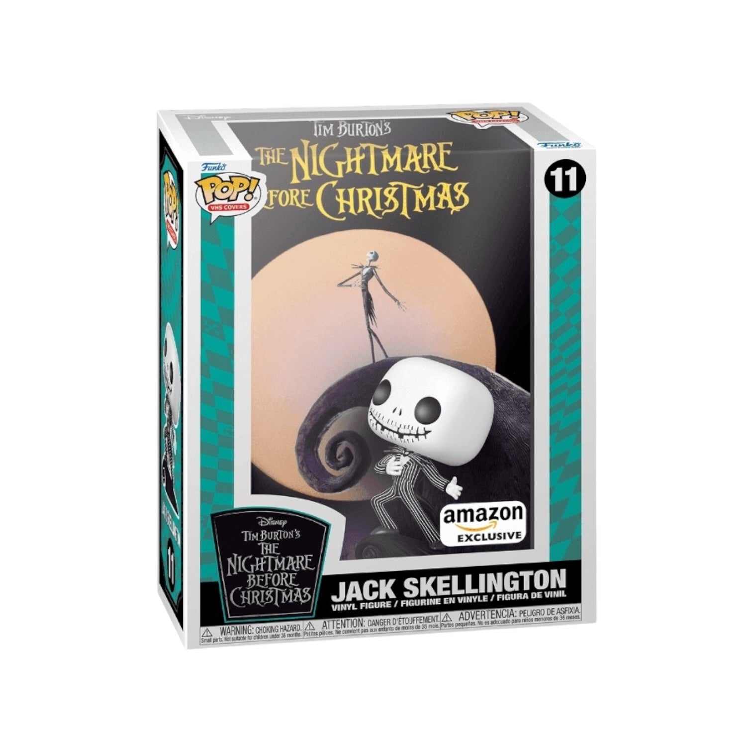 Jack Skellington #11 Funko VHS Cover - The Nightmare Before Christmas - Amazon Exclusive