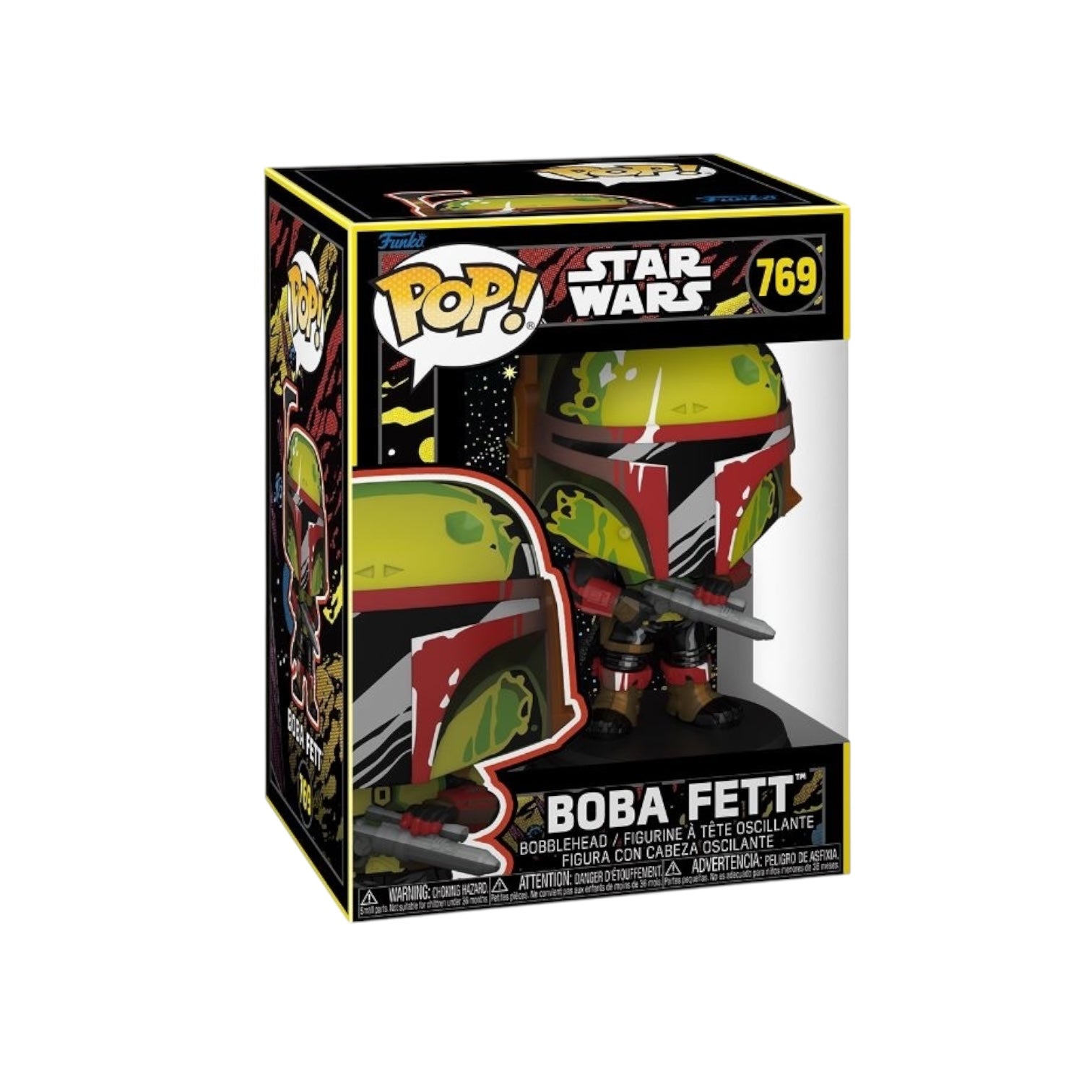 Boba Fett (Retro) #769 Funko Pop - Star Wars - PREORDER