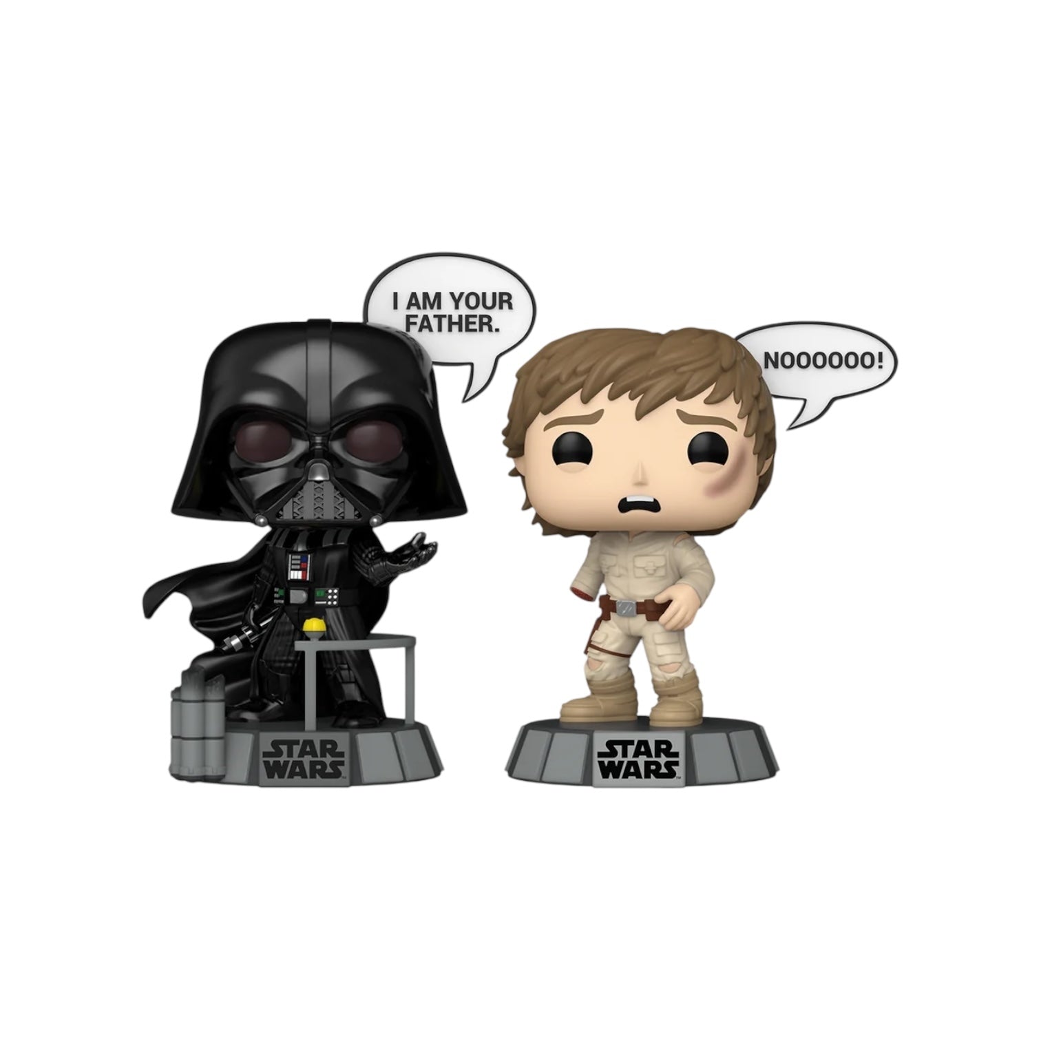 Darth Vader And Luke Skywalker (I Am Your Father) 2 Pack Funko Pop! - Star Wars: The Empire Strikes Back - Coming Soon