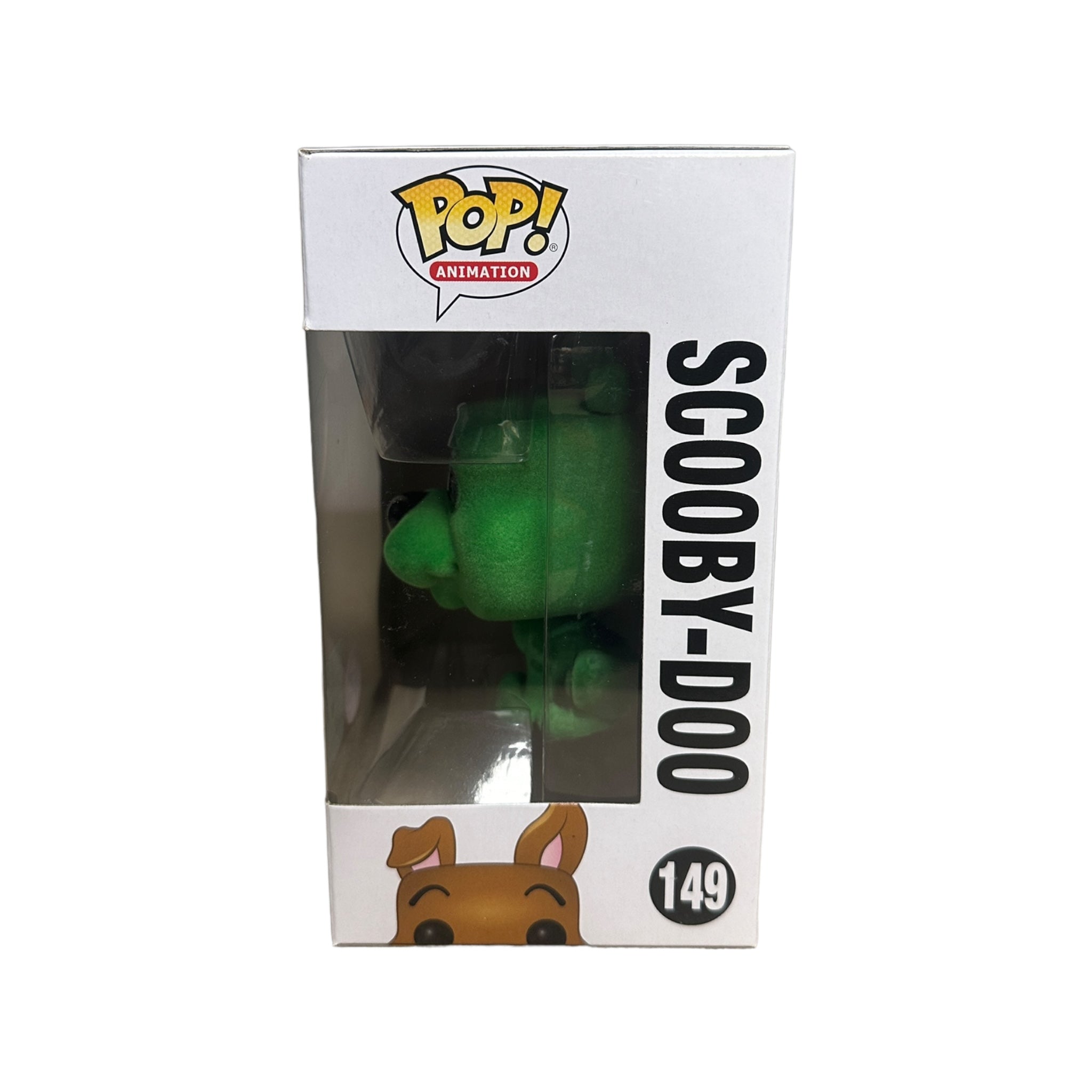 Scooby-Doo #149 (Green Flocked) Funko Pop! - Scooby-Doo! - SDCC 2017 Saturday Morning Cartoons Exclusive LE1000 Pcs - Condition 8.5/10