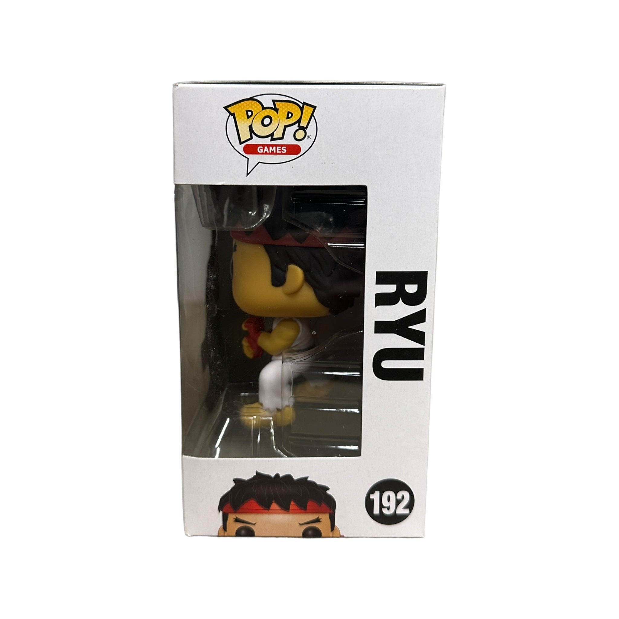 Ryu #192 Funko Pop! - Street Fighter - 2016 Pop! - Condition 6.5/10