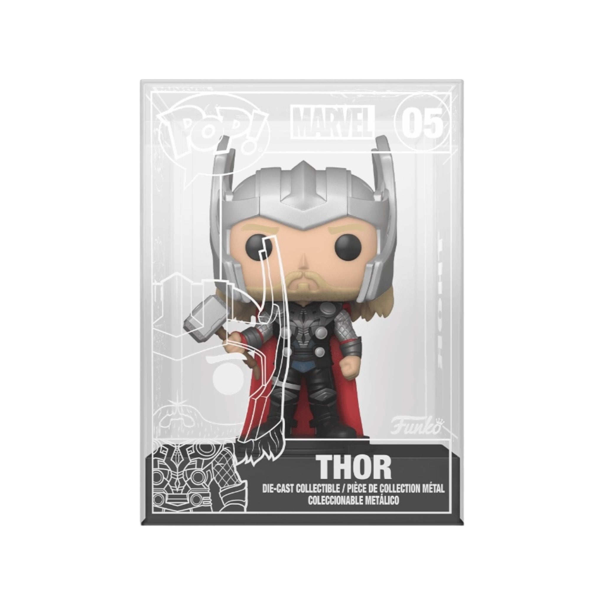 Thor #05 Funko Pop Die-Cast! - Thor - Funko Shop Exclusive - Unsealed