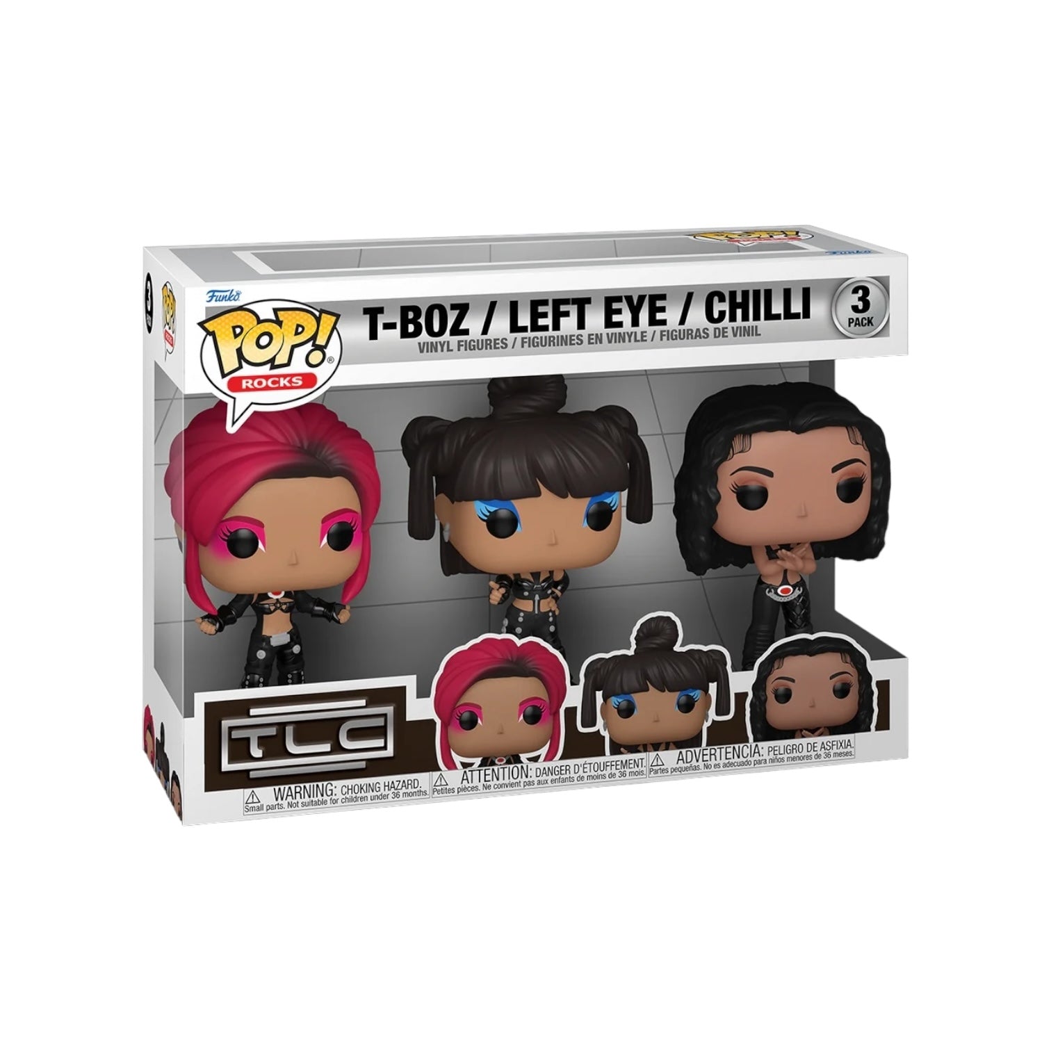 T-Boz / Left Eye / Chilli - TLC (Scrubs) 3 Pack Funko Pop!