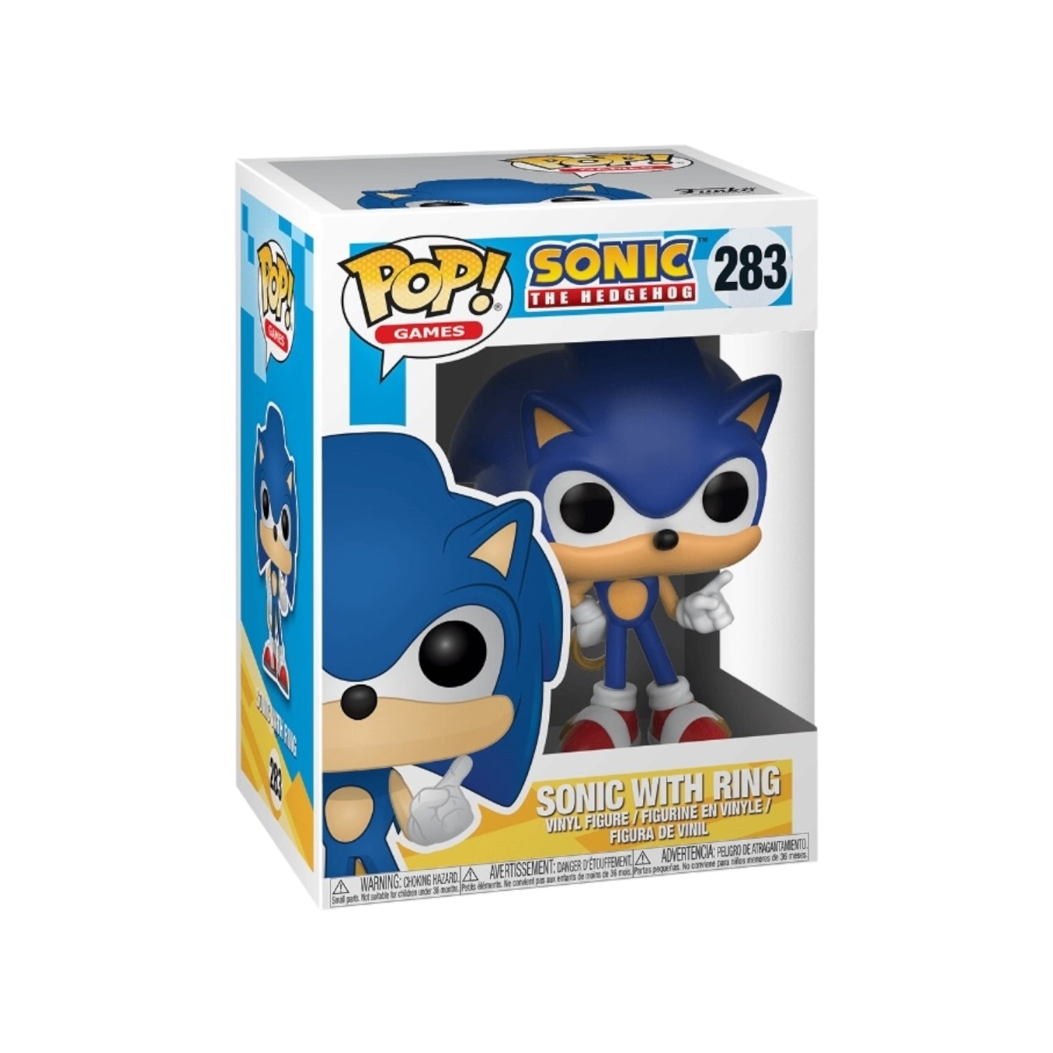 Sonic with Rings #283 Funko Pop! - Sonic the Hedgehog