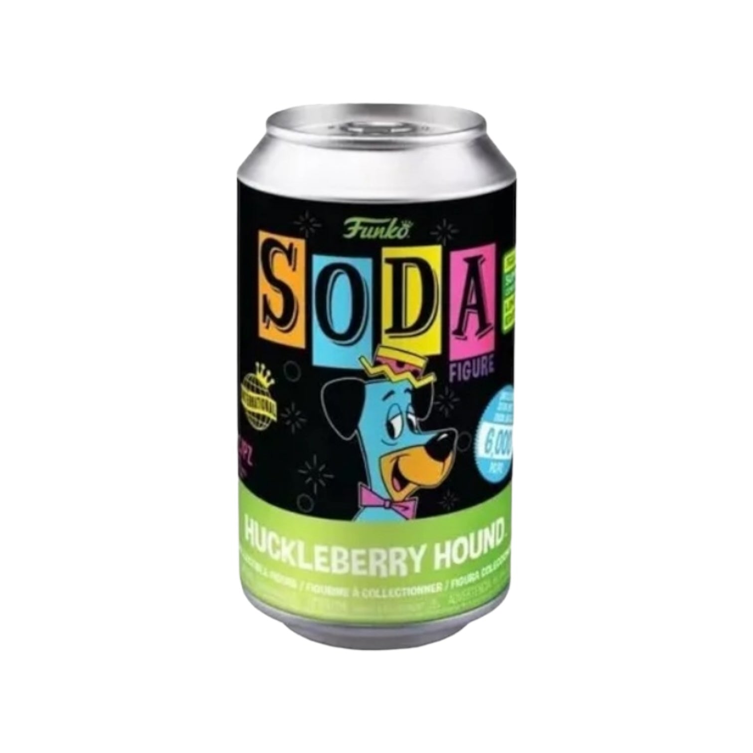 Huckleberry Hound Funko Soda Vinyl - International - LE6000pcs- 2022 SDCC Shared Convention Sticker