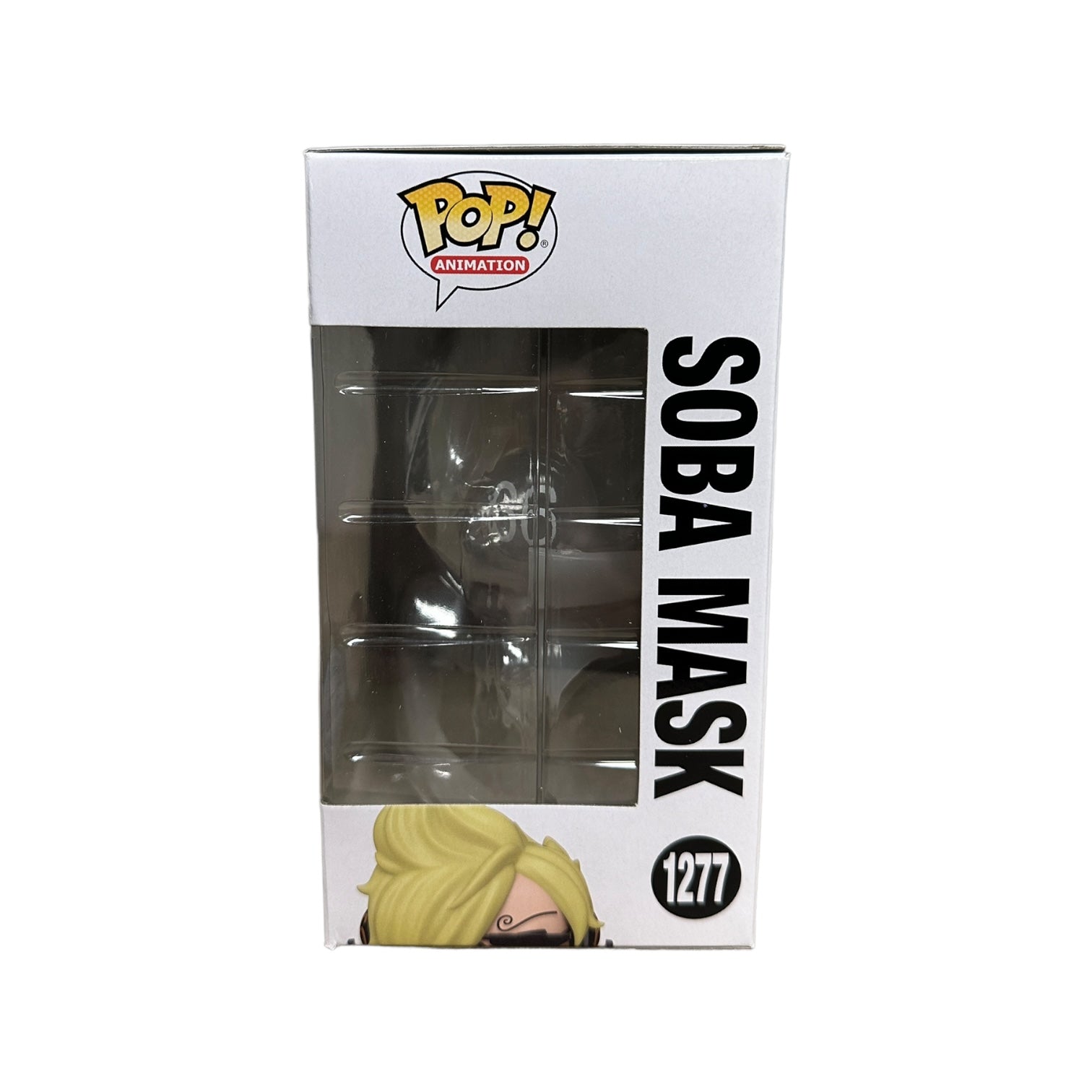 Soba Mask #1277 (Translucent Chase) Funko Pop! - One Piece - Special Edition - Condition 8/10