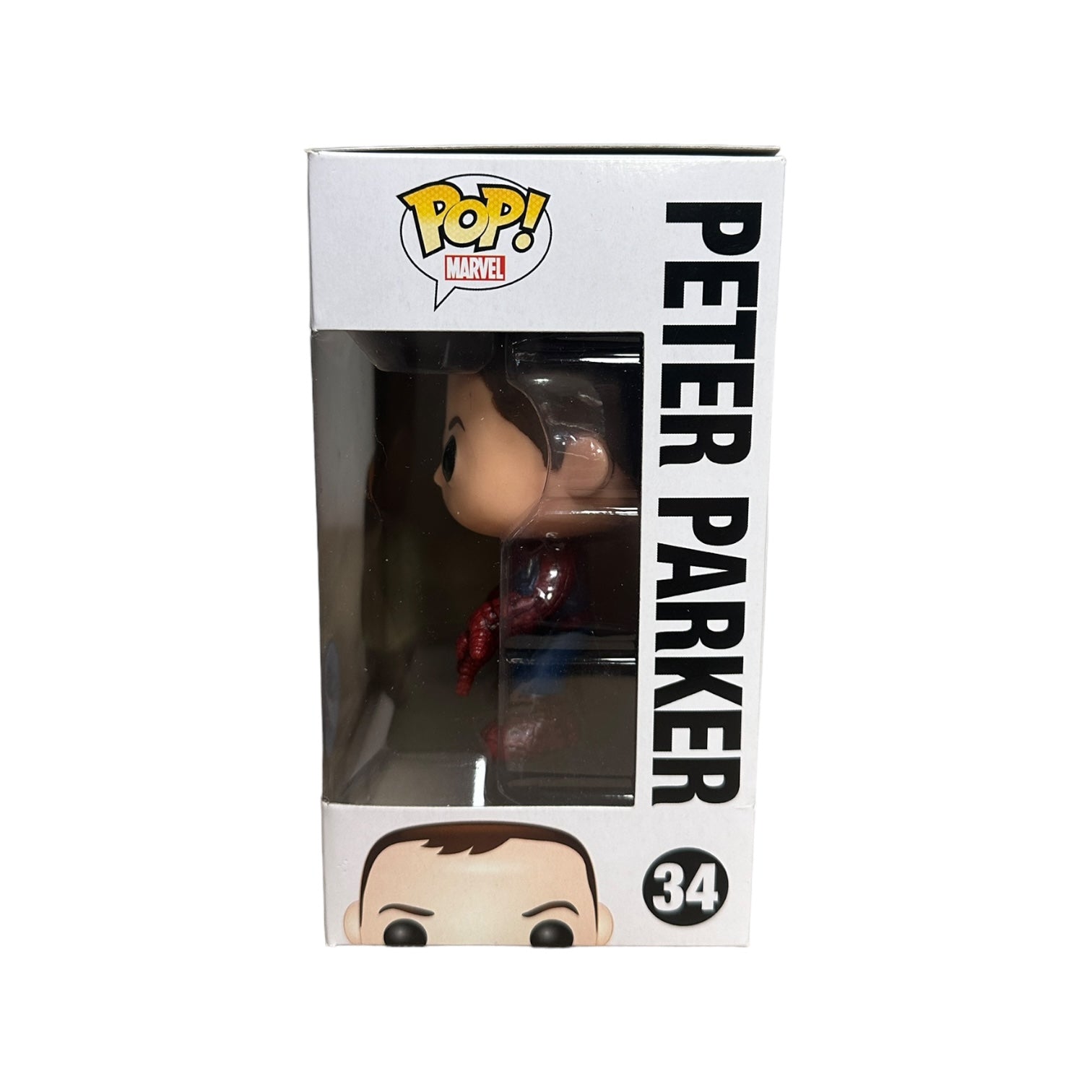 Peter Parker #34 (Unmasked) Funko Pop! - Marvel - LA Comic Con Exclusive - Condition 7.5/10