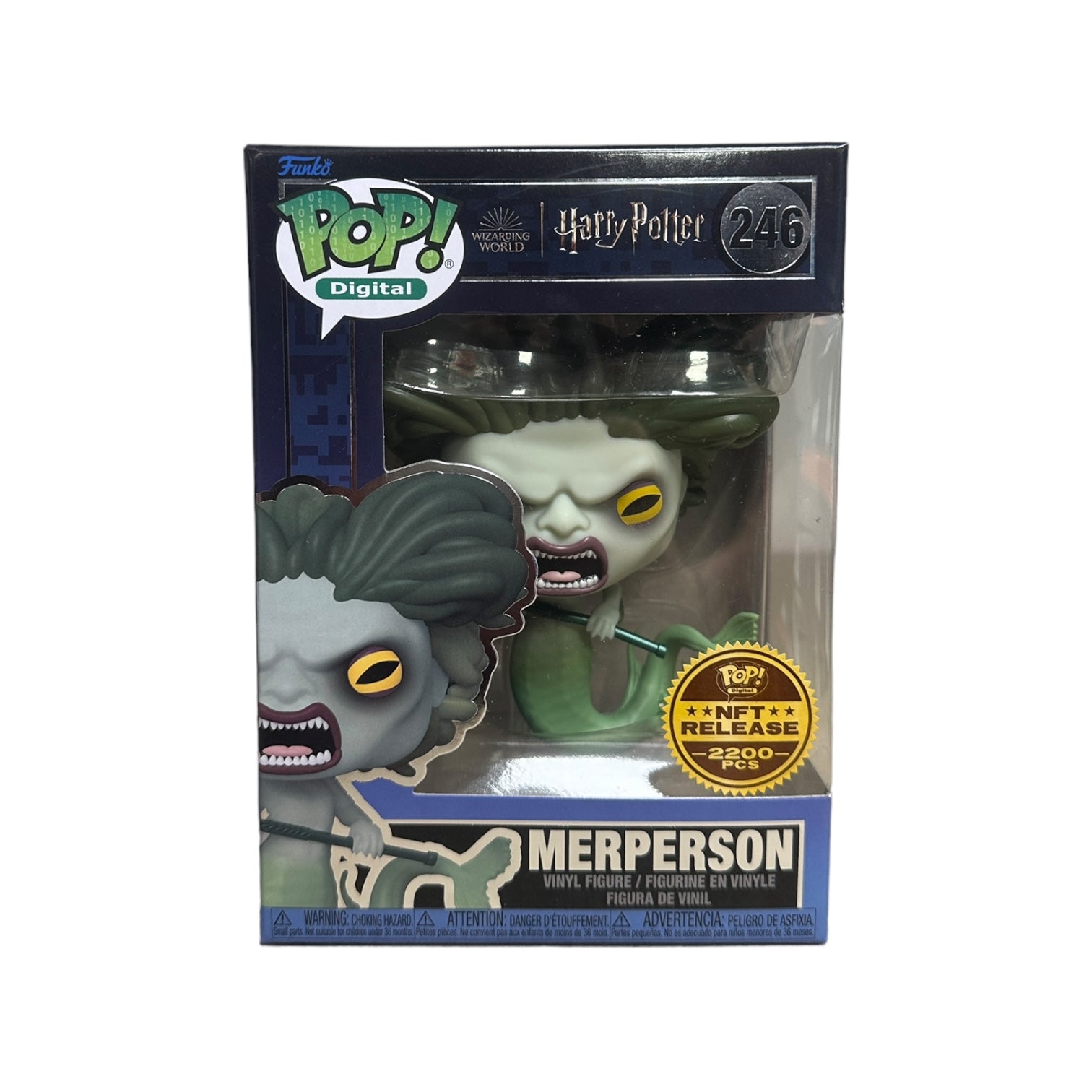 Merperson #246 Funko Pop! - Harry Potter - NFT Release Exclusive LE2200 Pcs - Condition 9/10