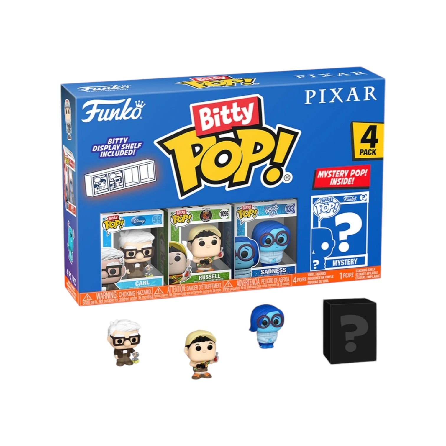 Carl 4 pack Funko Bitty Pop! - Disney Pixar - PREORDER