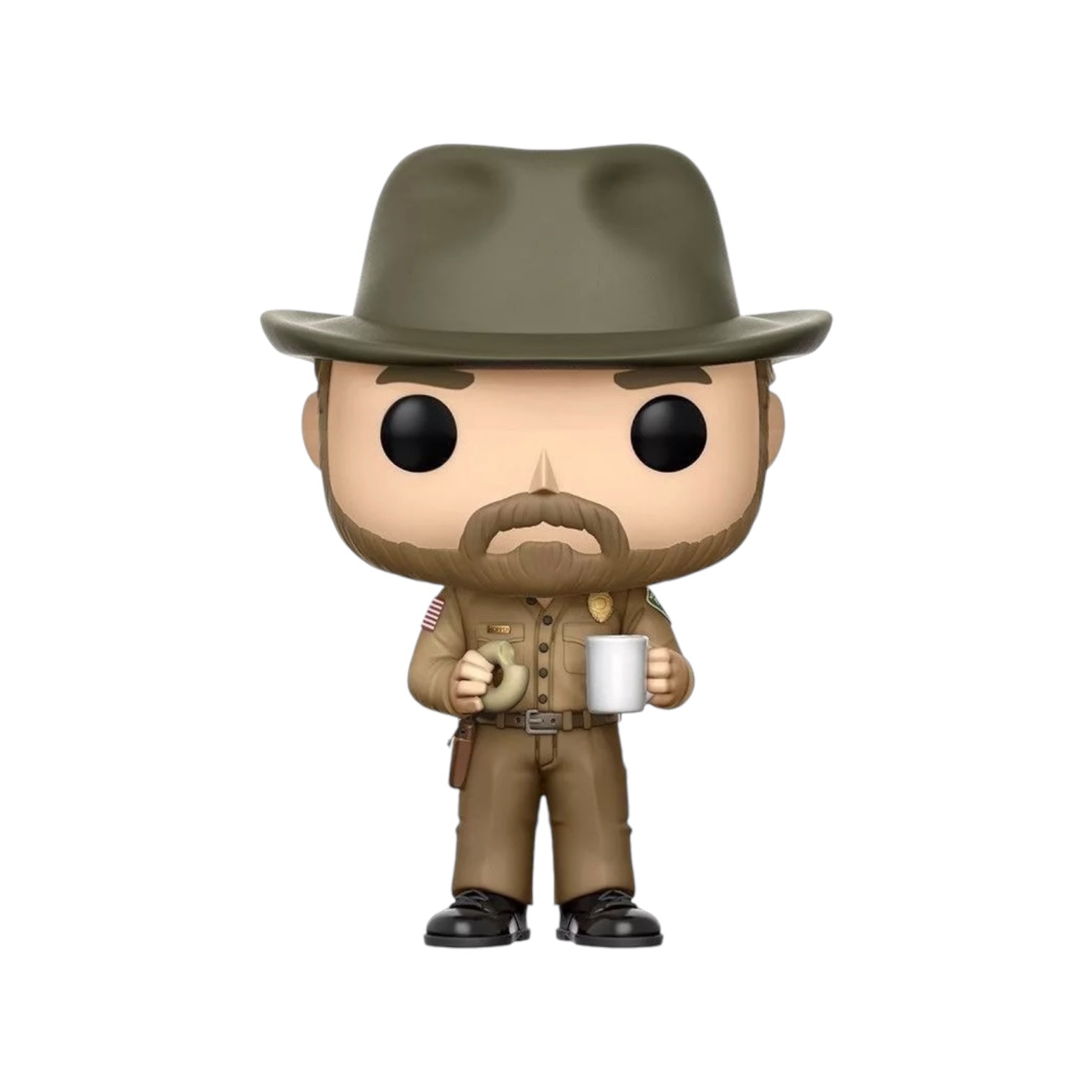 Hopper [w/ Donut] #512 Funko Pop! - Stranger Things