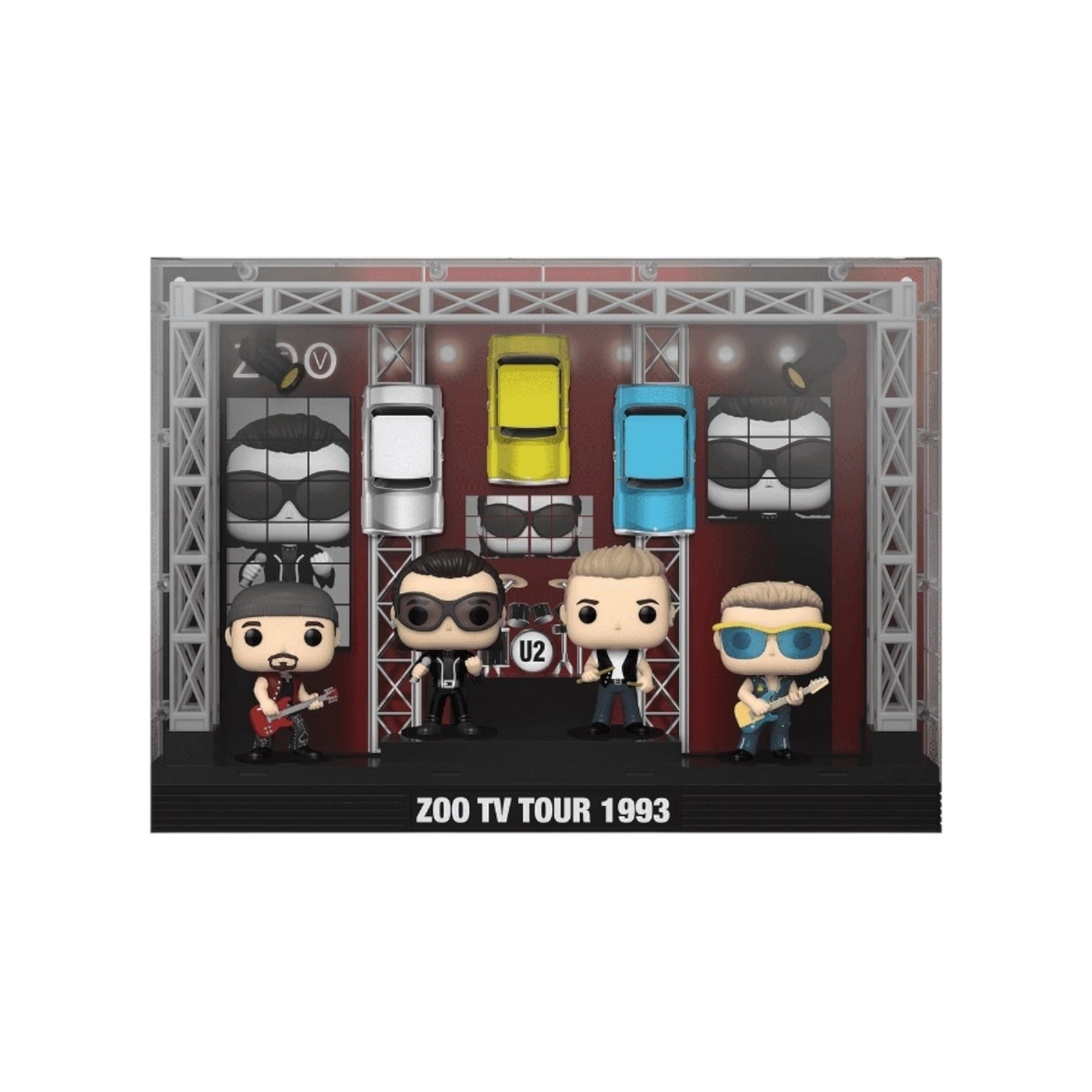 The Edge / Bono / Larry Mullen Jr. / Adam Clayton #05 Funko Moment Pop - U2 Zoo Tour 1993