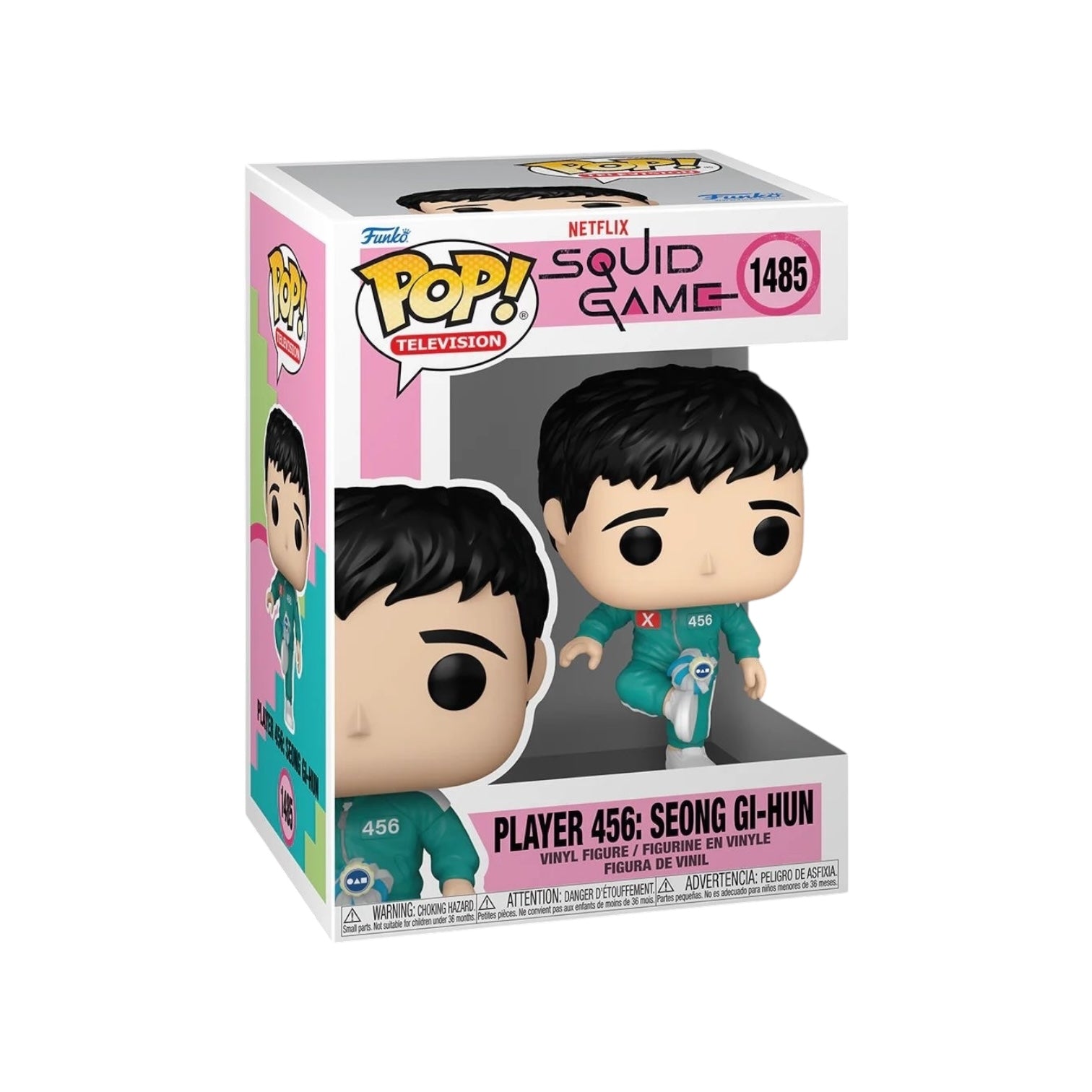 Player 456: Seong Gi-Hun #1485 Funko Pop - Squid Game - Coming Soon