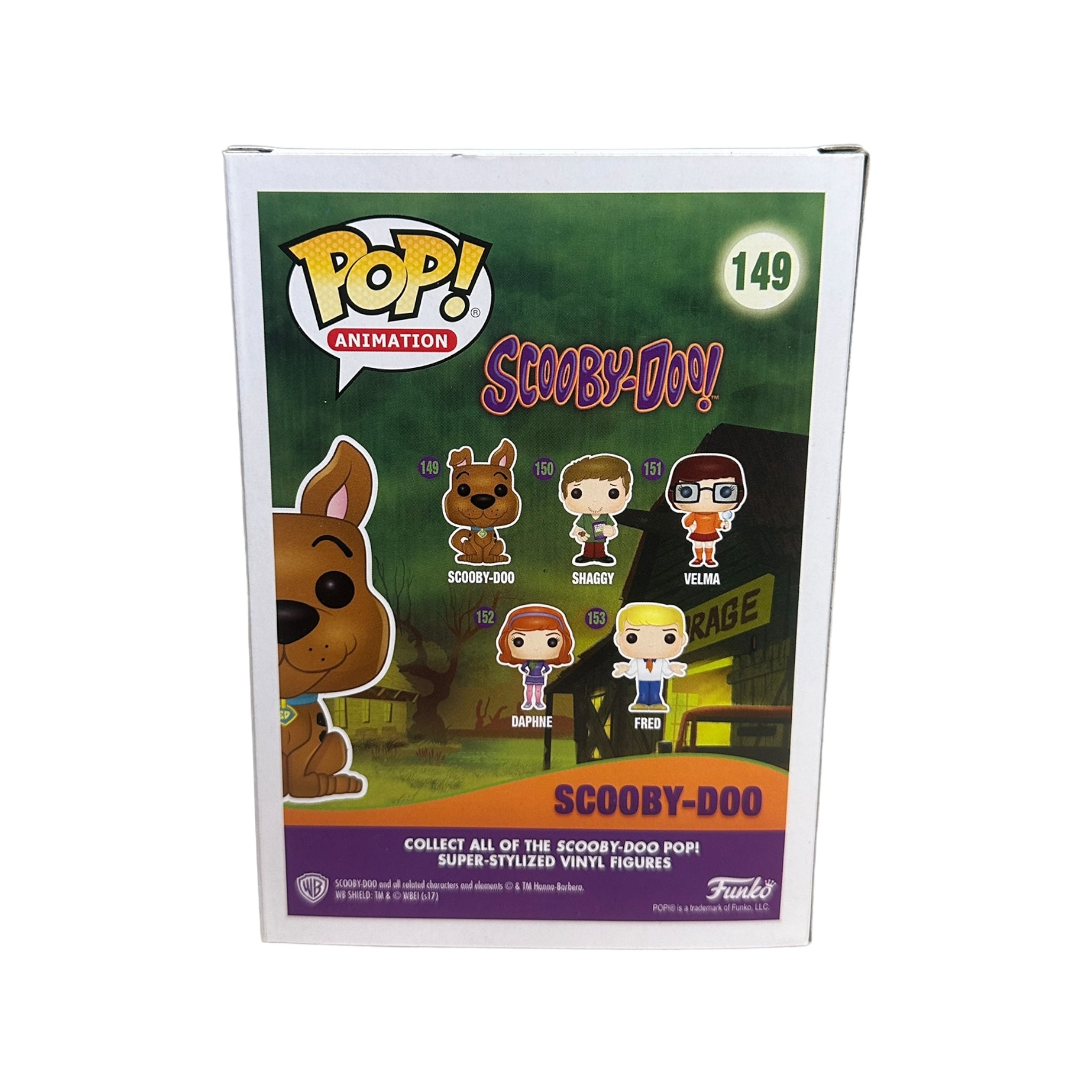 Scooby-Doo #149 (Green Flocked) Funko Pop! - Scooby-Doo! - SDCC 2017 Saturday Morning Cartoons Exclusive LE1000 Pcs - Condition 8.5/10