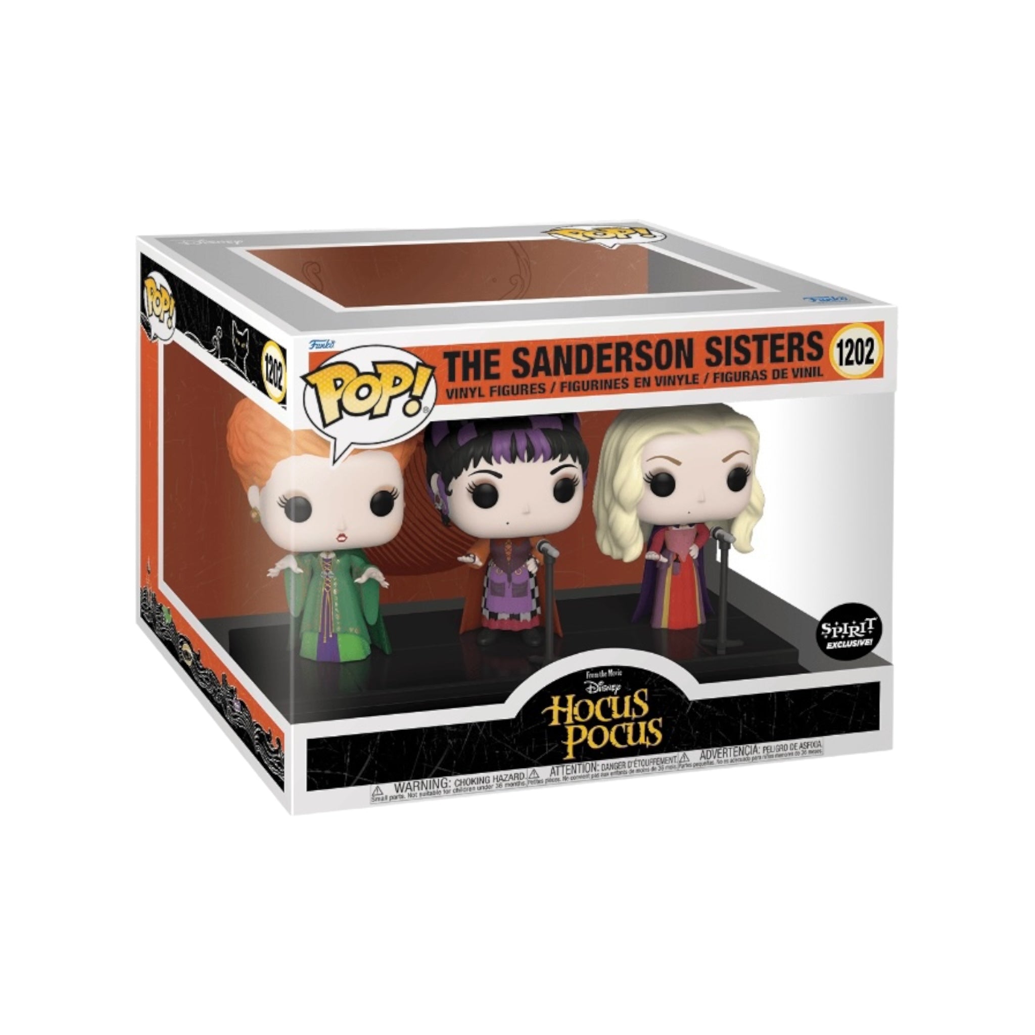 The Sanderson Sisters #1202 (I Put a Spell on You) Funko Pop Movie Moment! - Hocus Pocus - Spirit Exclusive