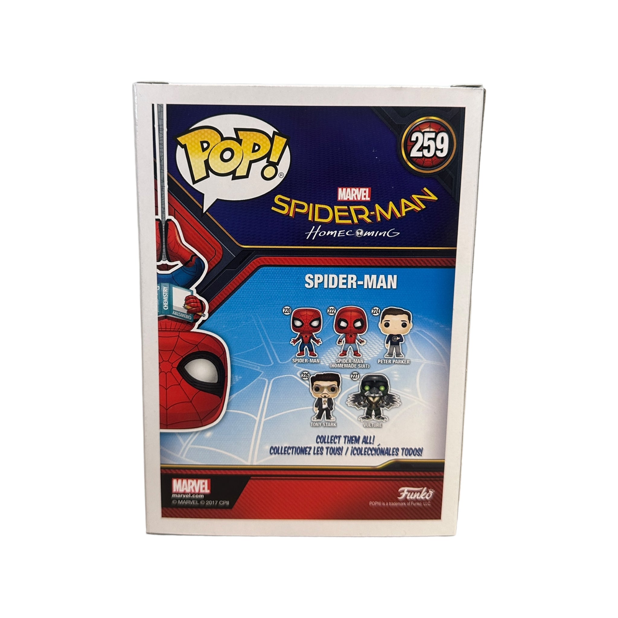 Spider-Man #259 (Upside Down) Funko Pop! - Spider-Man: Homecoming - Condition 8.75/10