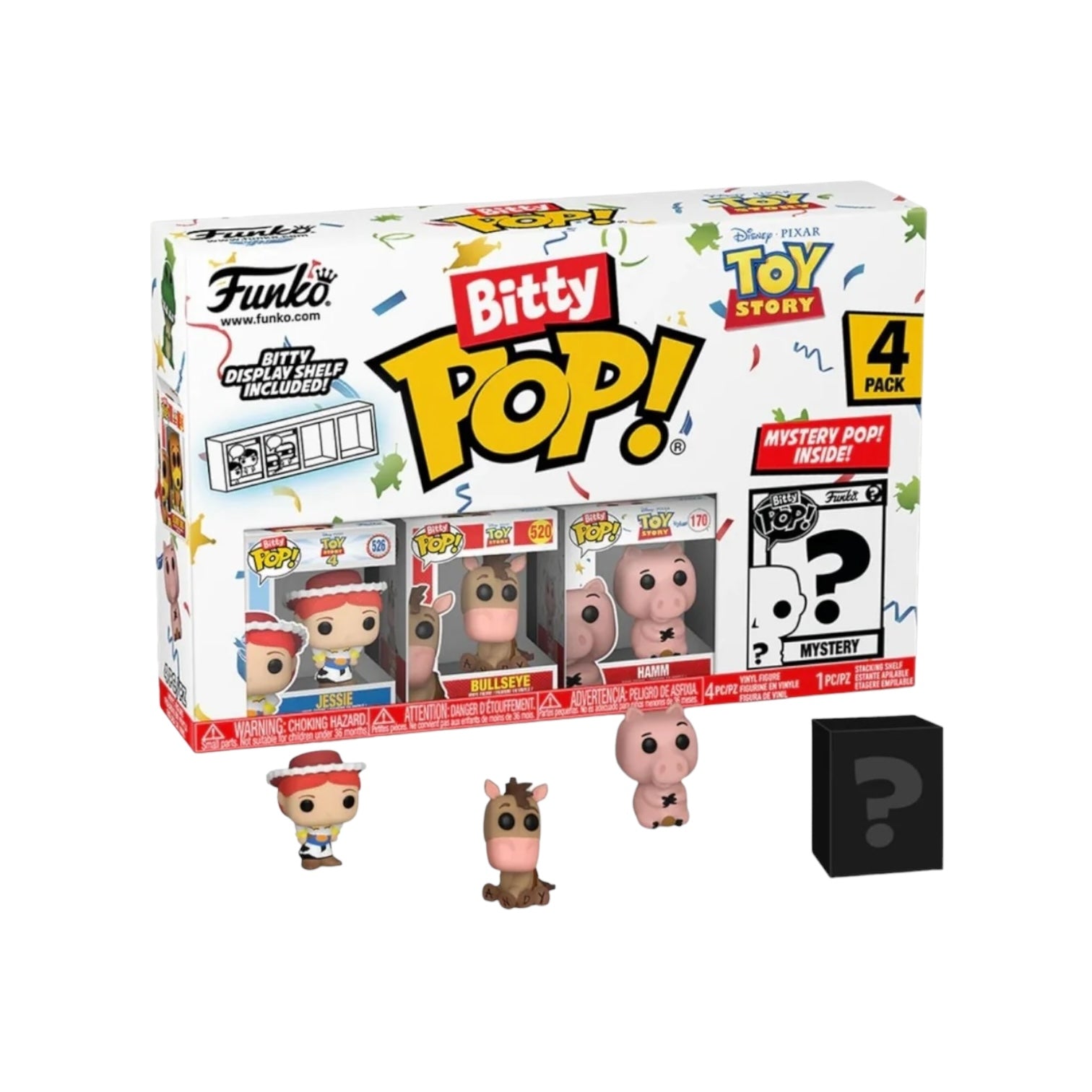 Jessie 4 pack Bitty POP! - Toy Story - Chance of Chase