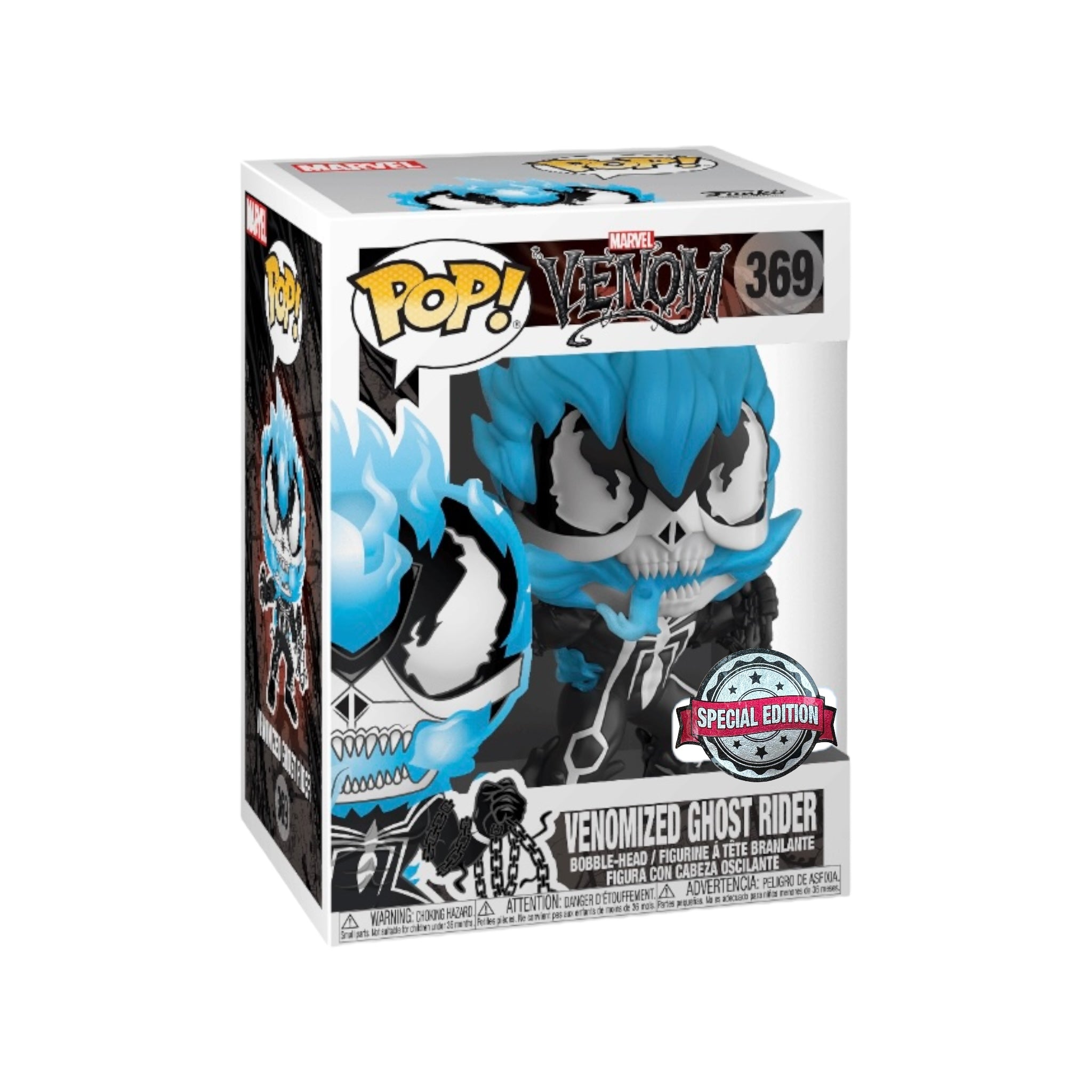 Venomized Ghost Rider #369 (Blue) Funko Pop! - Marvel: Venom - Special Edition