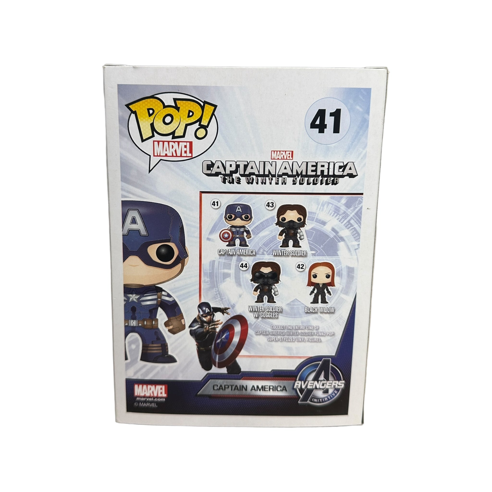 Captain America #41 Funko Pop! - Captain America: The Winter Soldier - 2014 Pop! - Condition 8.75/10