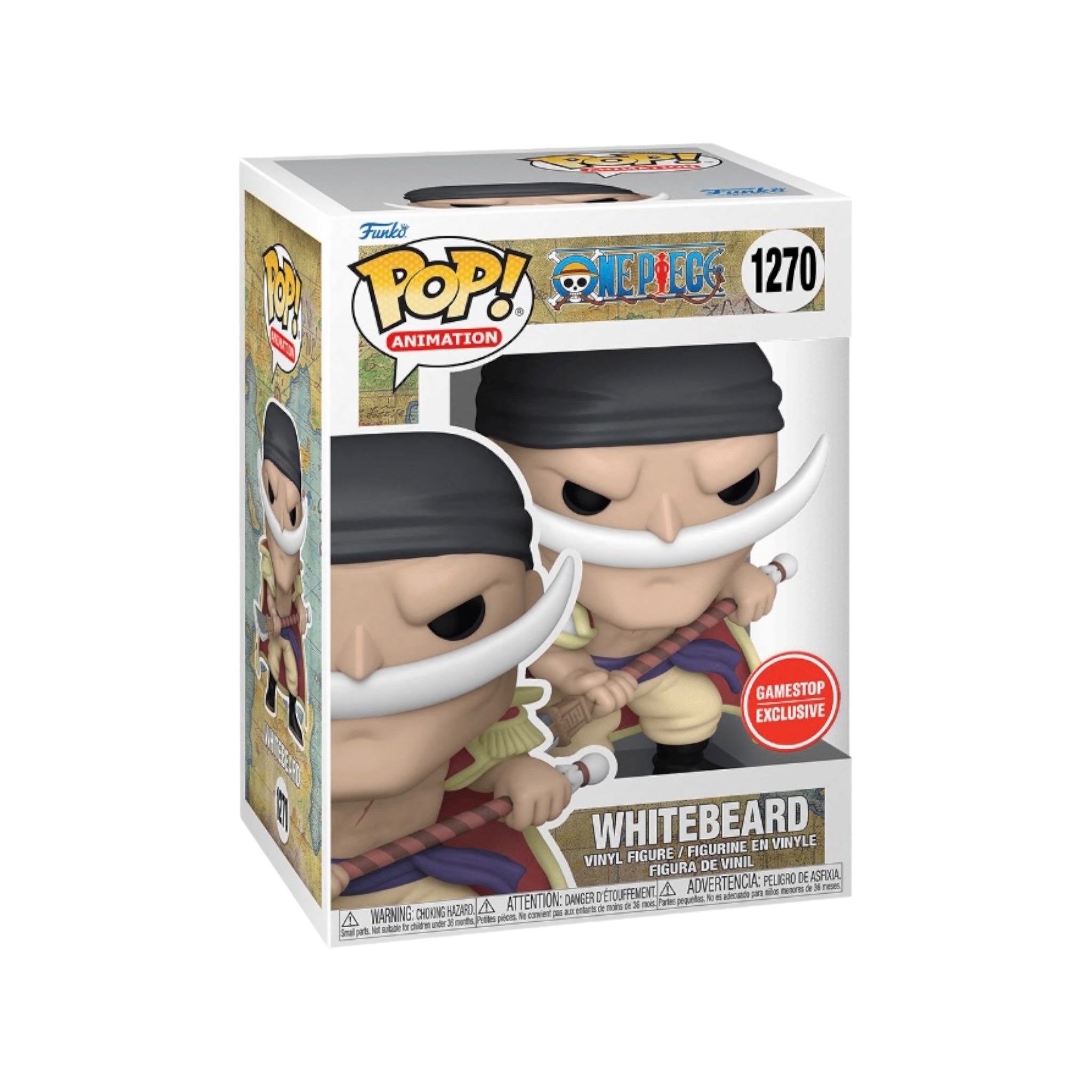 Whitebeard #1270 Funko Pop! - One Piece - GameStop Exclusive