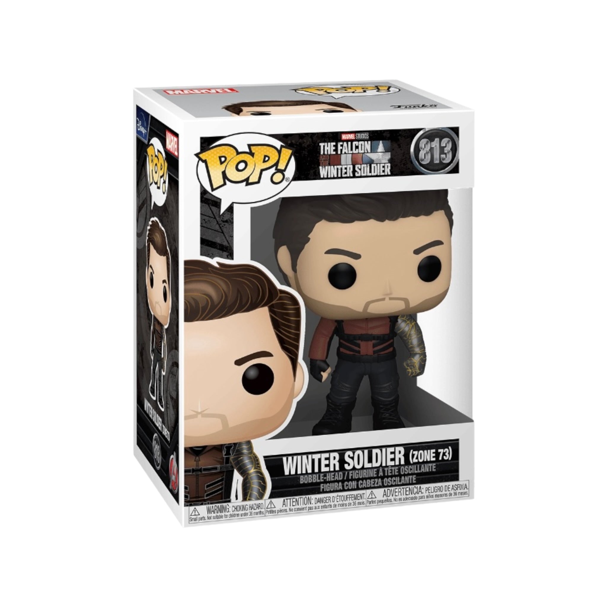 Winter Solider (Zone 73) #813 Funko Pop! - The Falcon and The Winter Soldier