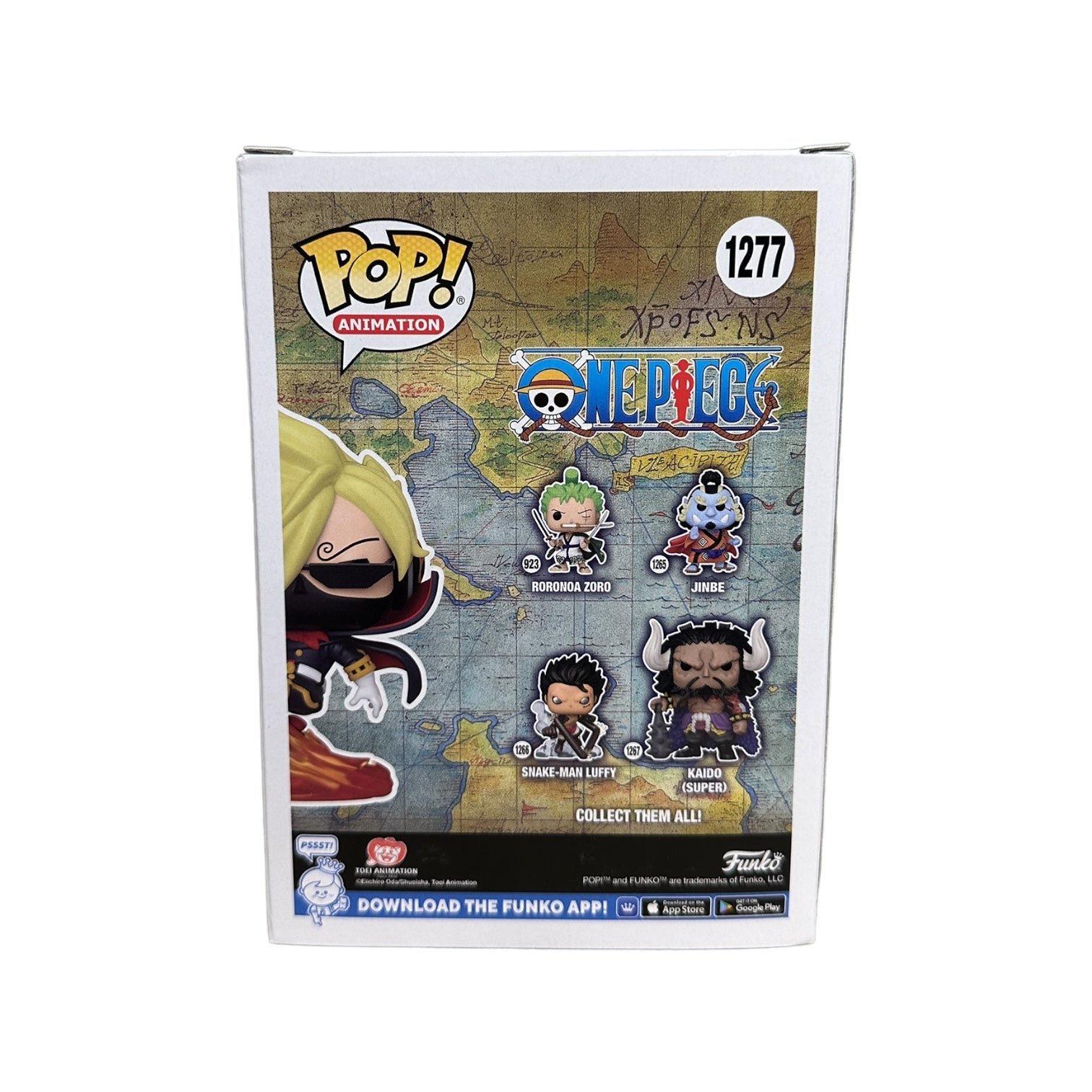 Soba Mask #1277 (Translucent Chase) Funko Pop! - One Piece - Special Edition - Condition 8/10