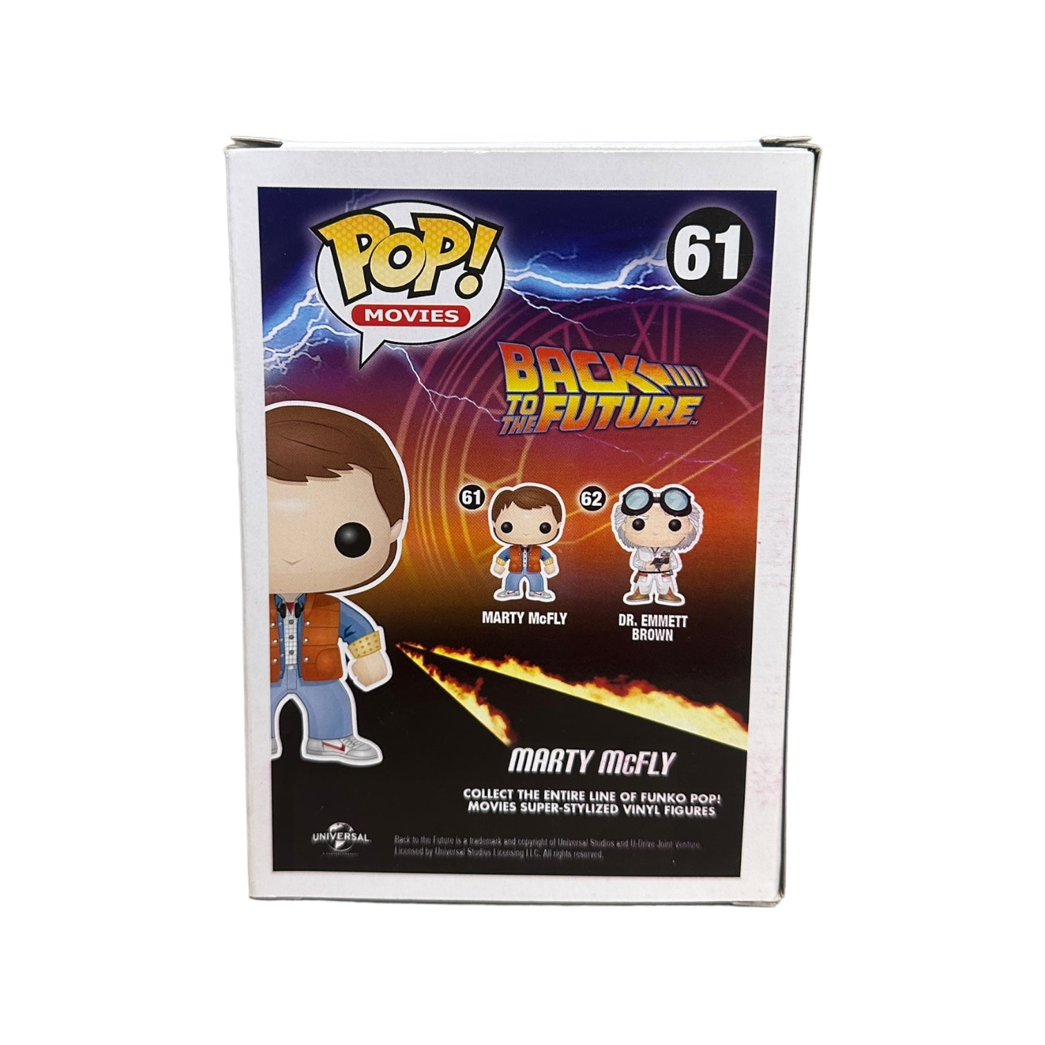 Marty McFly #61 (Error) Funko Pop! - Back To The Future - 2013 Pop! - Condition 7.5/10