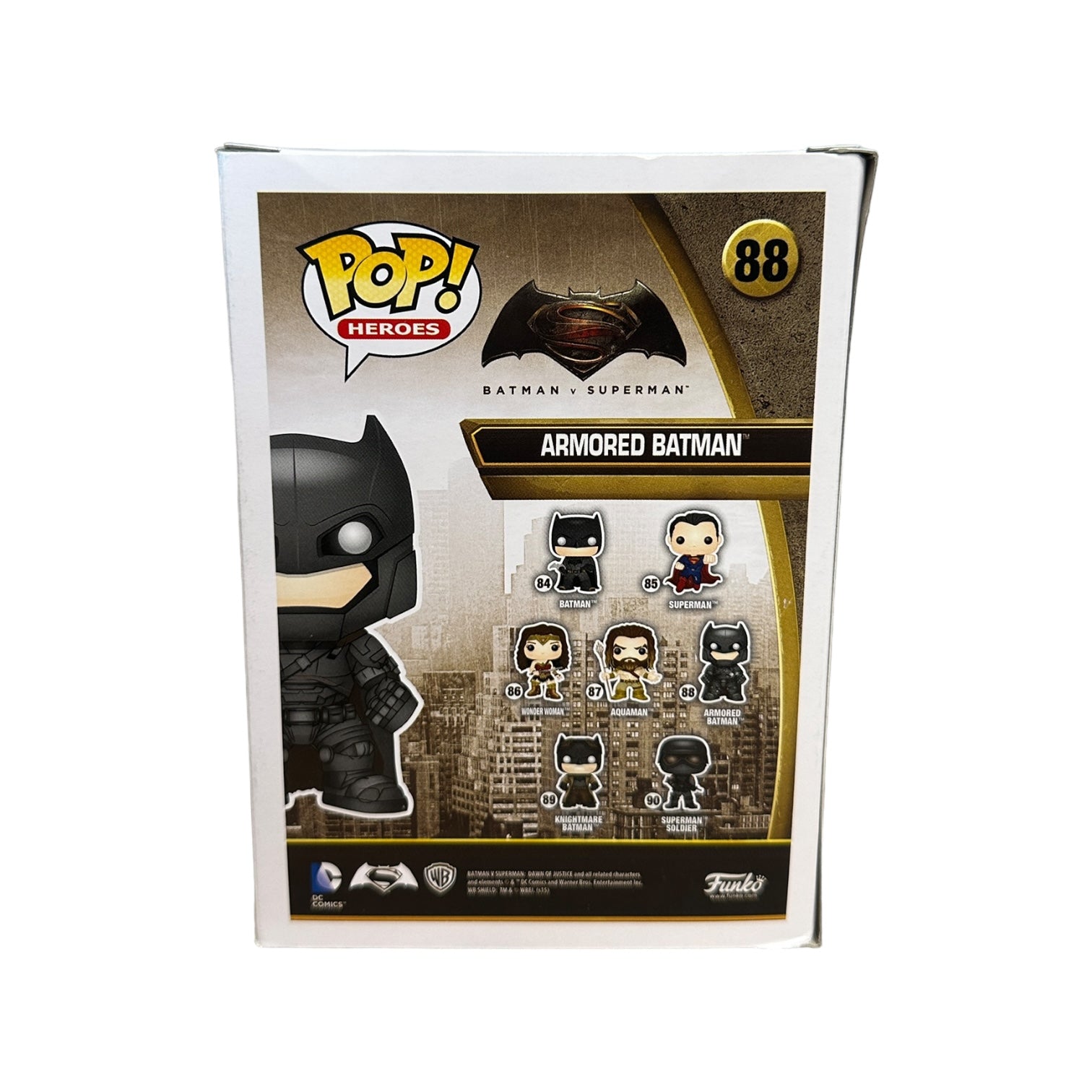 Armored Batman #88 Funko Pop! - Batman v Superman - Legion of Collectors Exclusive - Condition 7.5/10