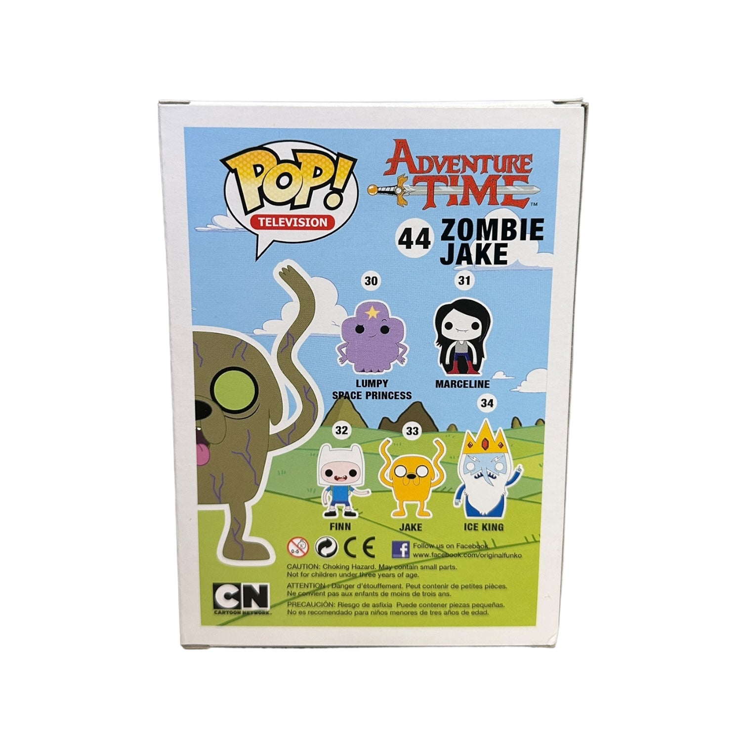 Zombie Jake #44 Funko Pop! - Adventure Time - SDCC 2013 Exclusive LE1008 Pcs - Condition 8.5/10