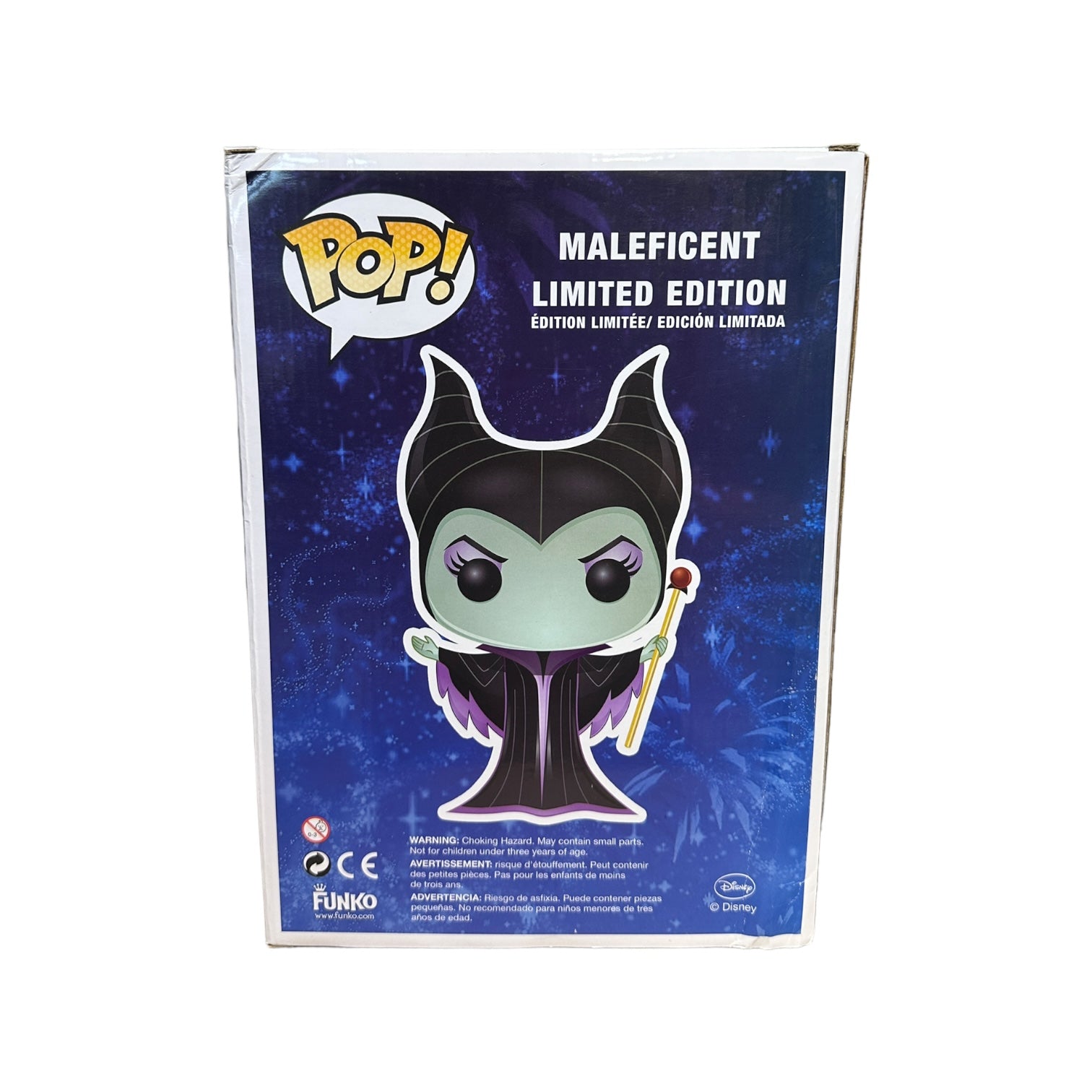 Maleficent 9" Funko Pop! - Disney - 2012 Pop! - Condition 6.5/10