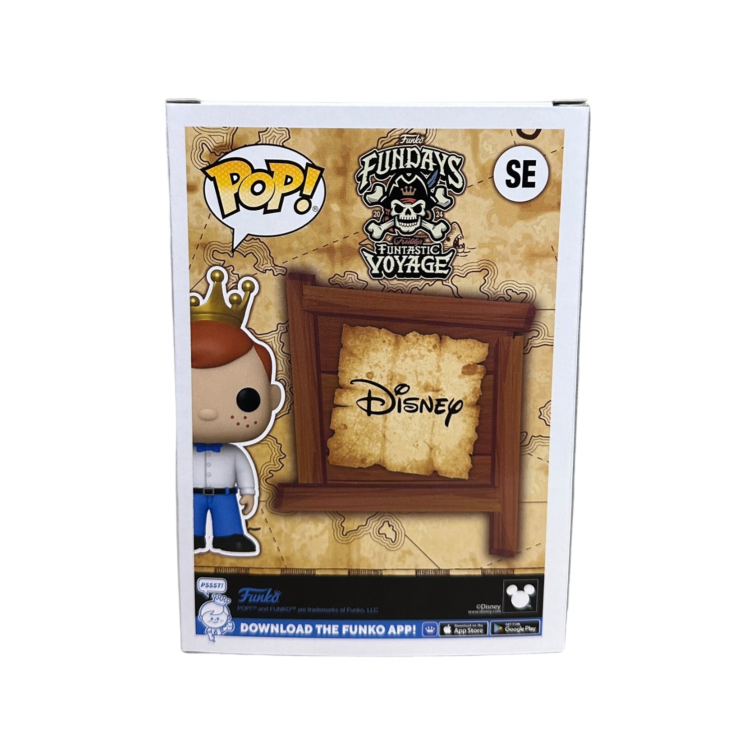 Freddy Funko as Hook Funko Pop! - Disney - Freddy's Funtastic Voyage 2024 Show Edition LE3400 Pcs - Condition 9/10