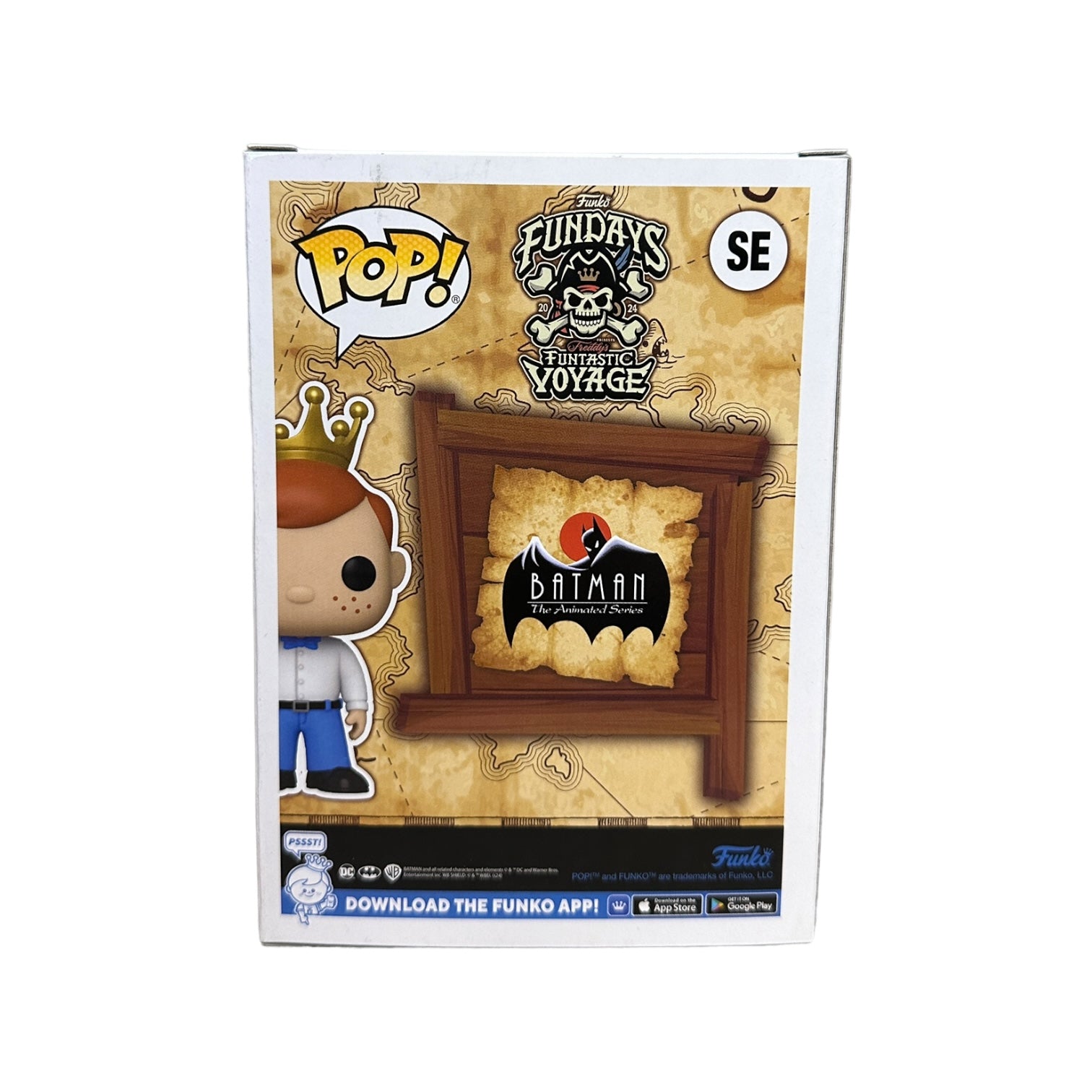 Freddy Funko as Mr. Freeze Funko Pop! - Batman: The Animated Series - Freddy's Funtastic Voyage 2024 Show Edition LE900 Pcs - Condition 8.75/10