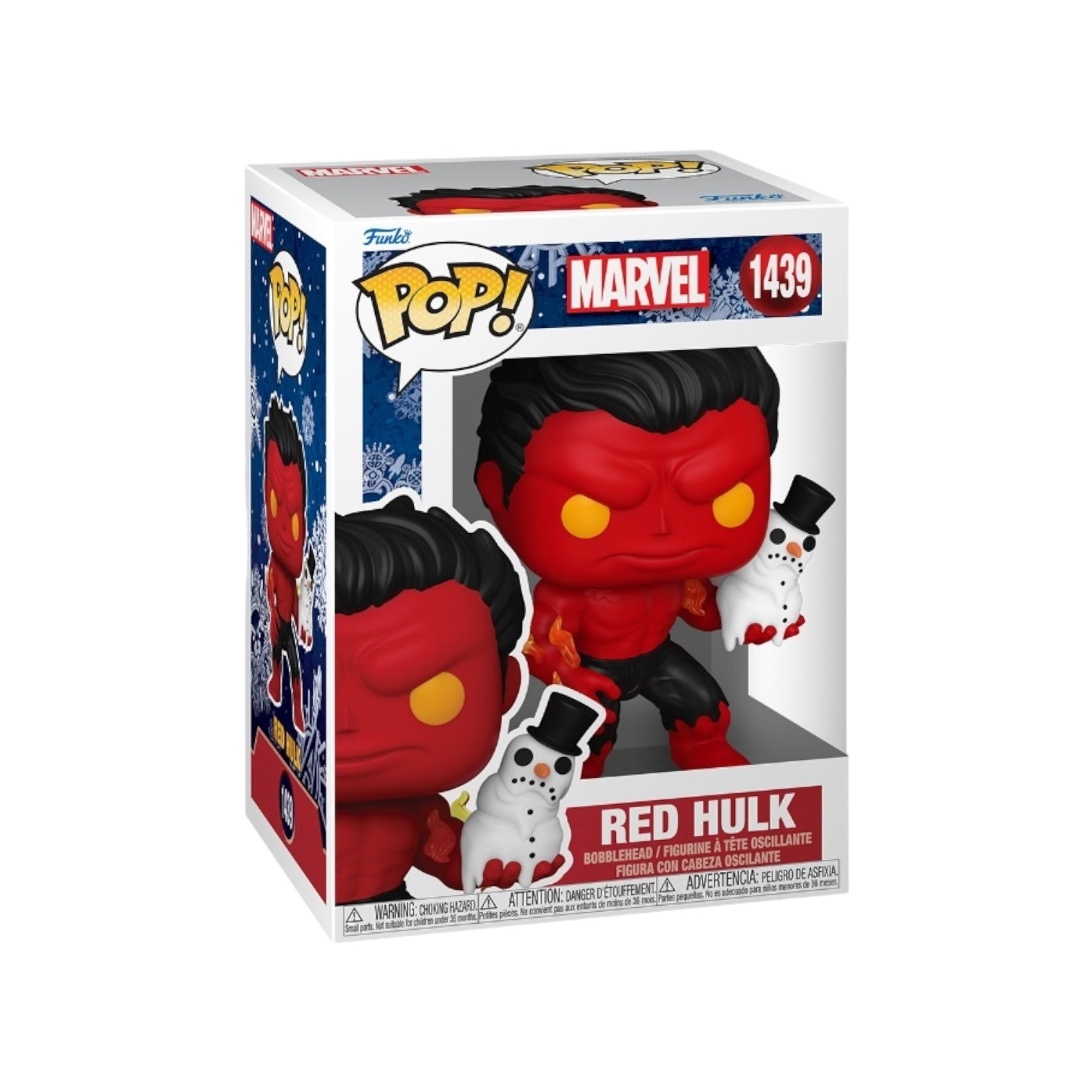 Red Hulk #1439 Funko Pop - Marvel Holiday