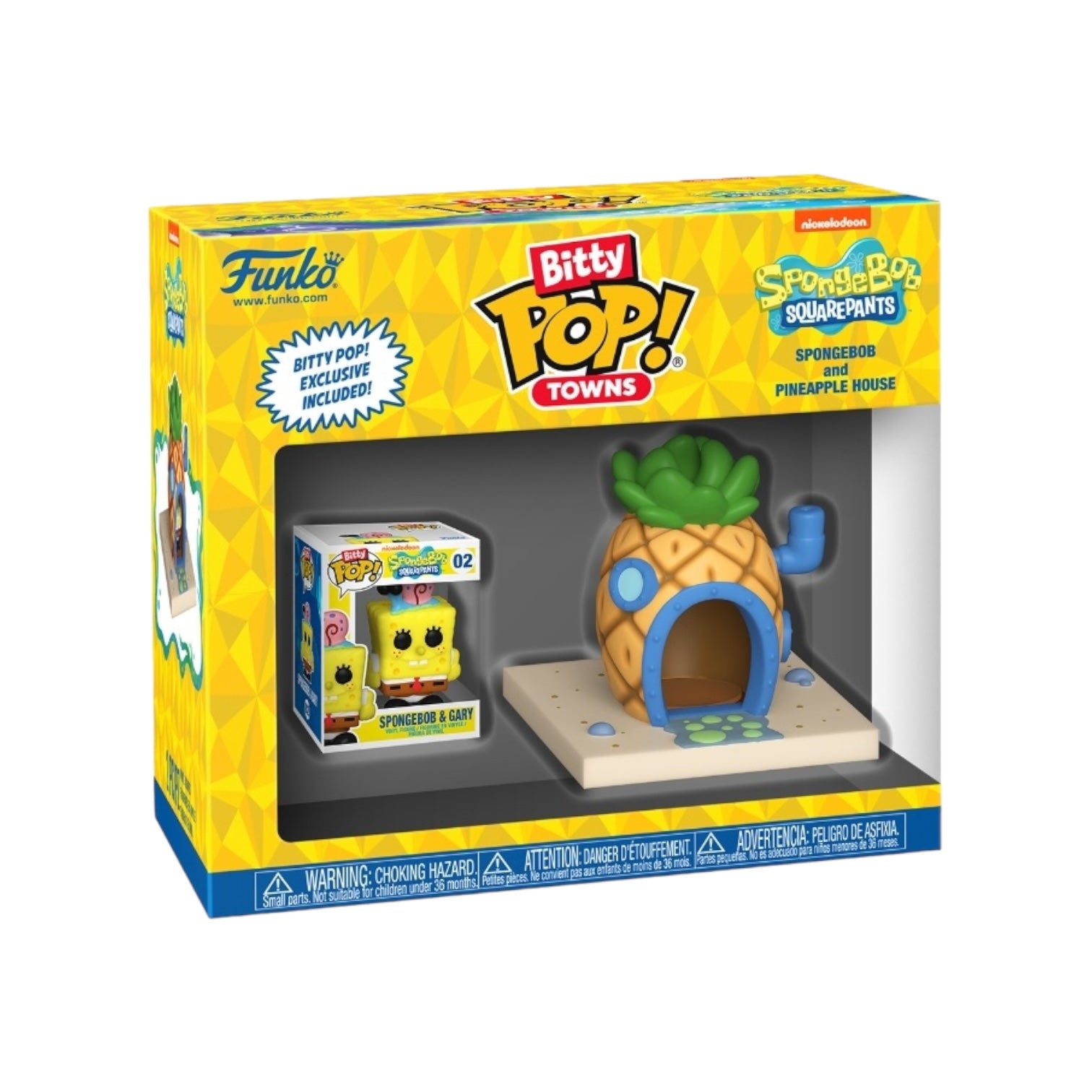 SpongeBob and Pineapple House Funko Bitty Pop Town - SpongeBob Squarepants