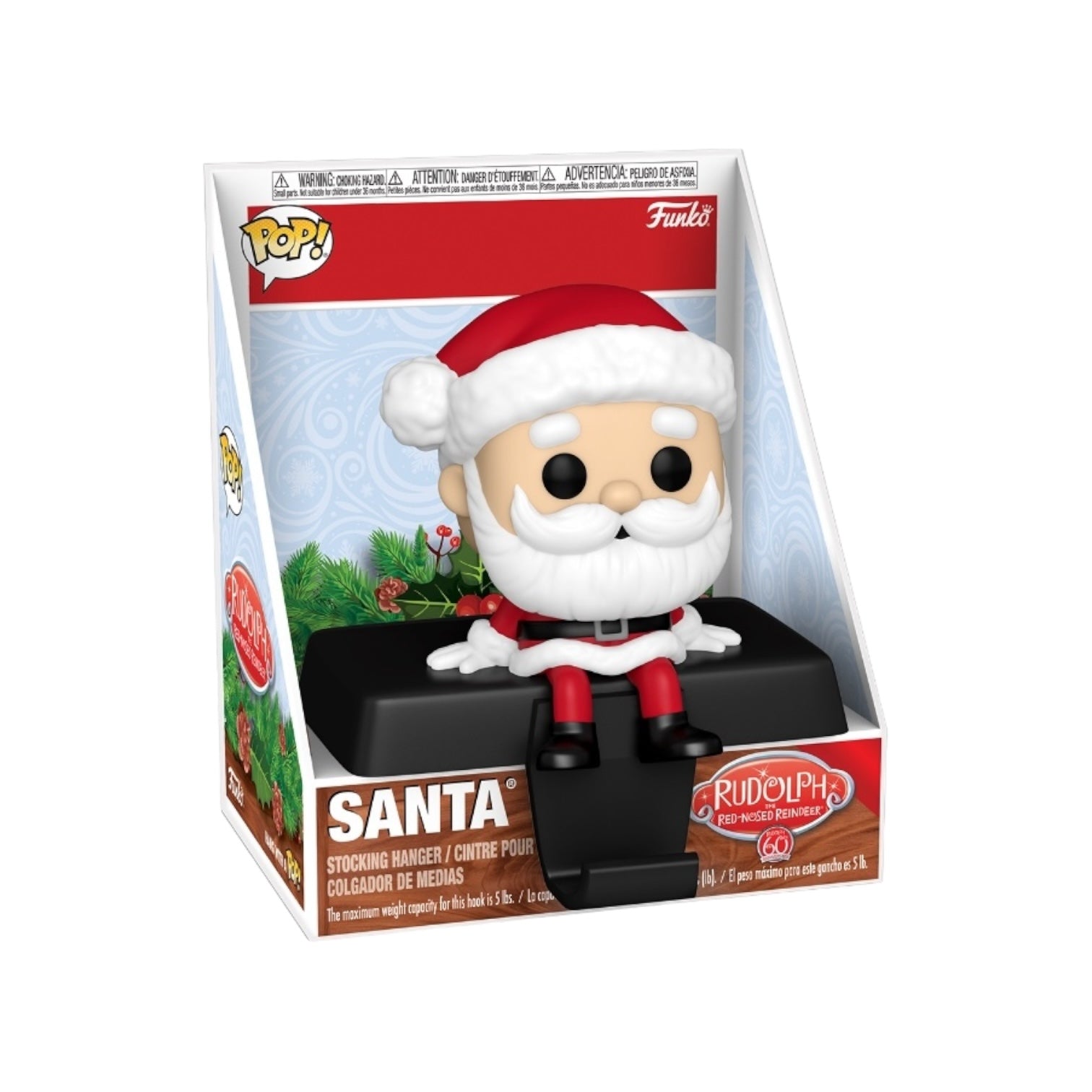 Santa - Rudolph the Red Nose Reindeer Funko Stocking Hanger