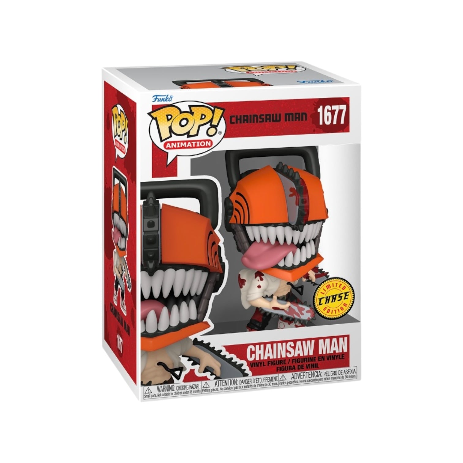 Chainsaw Man #1677 (Bloody Chase) Funko Pop! - Chainsaw Man - Condition 8.5/10